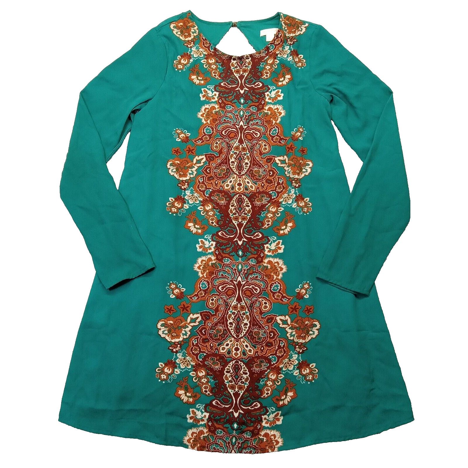 & Other Stories Xhilaration Dress XS Women's Paisley Print Long Sleeve Size XS / US 0-2 / IT 36-38 - 1 Thumbnail