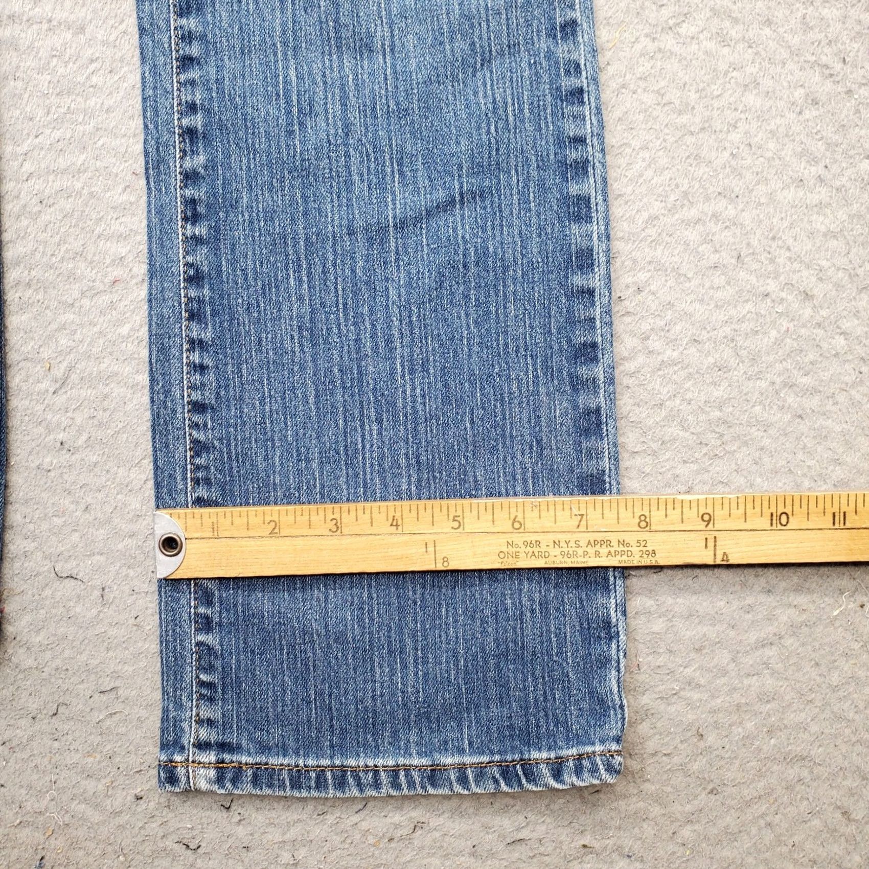 Gap Gap Bootcut Jeans Womens 6 Blue Denim Comfort Stretch Boho Faded Streetwear Jeans Women's 6 Blue Denim Stretch Comfort Bootcut Size 28" / US 6 / IT 42 - 5 Thumbnail
