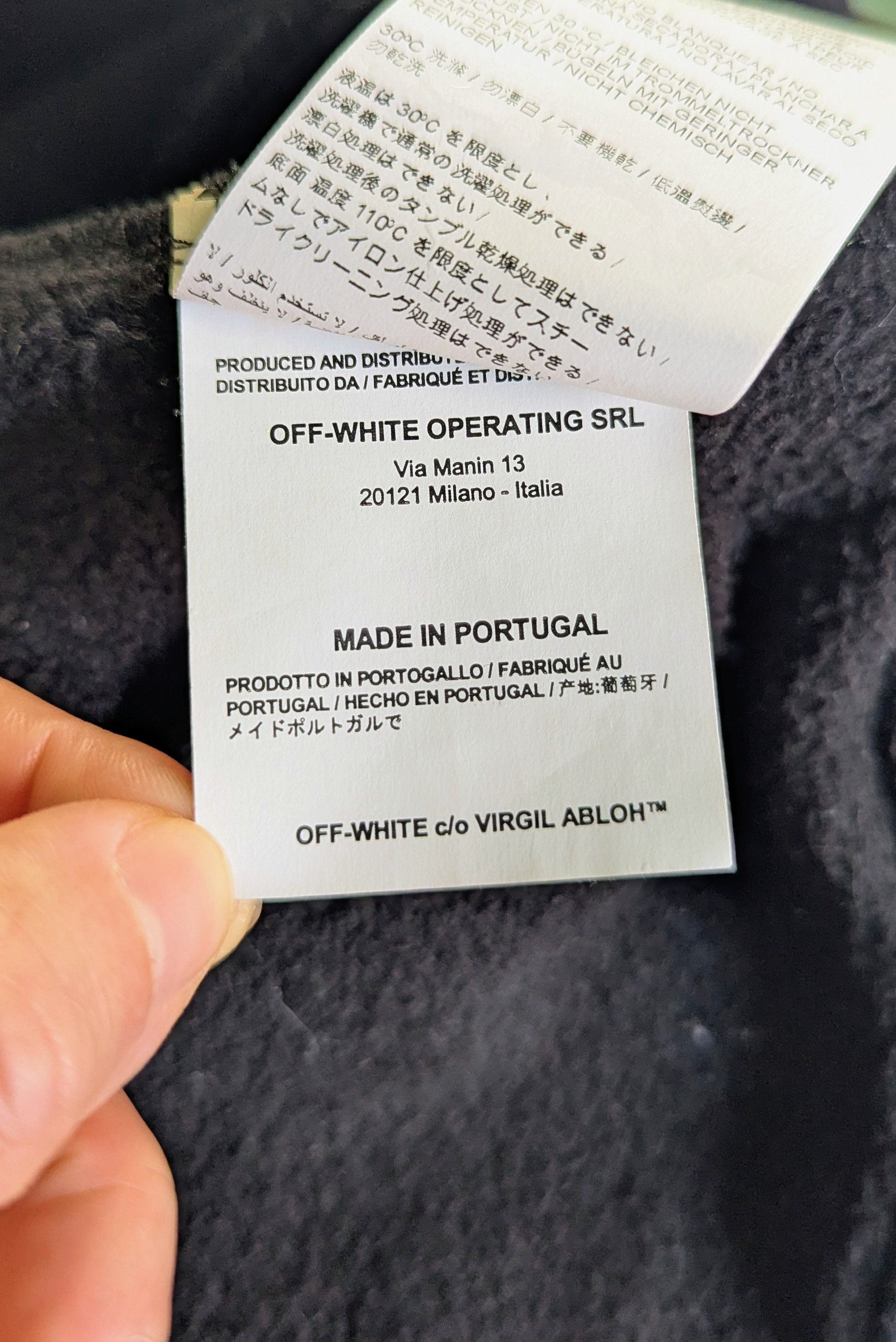 Off-White OFF-White Kidmograph Hoodie Virgil Abloh Black $635 Size M Size US M / EU 48-50 / 2 - 9 Thumbnail