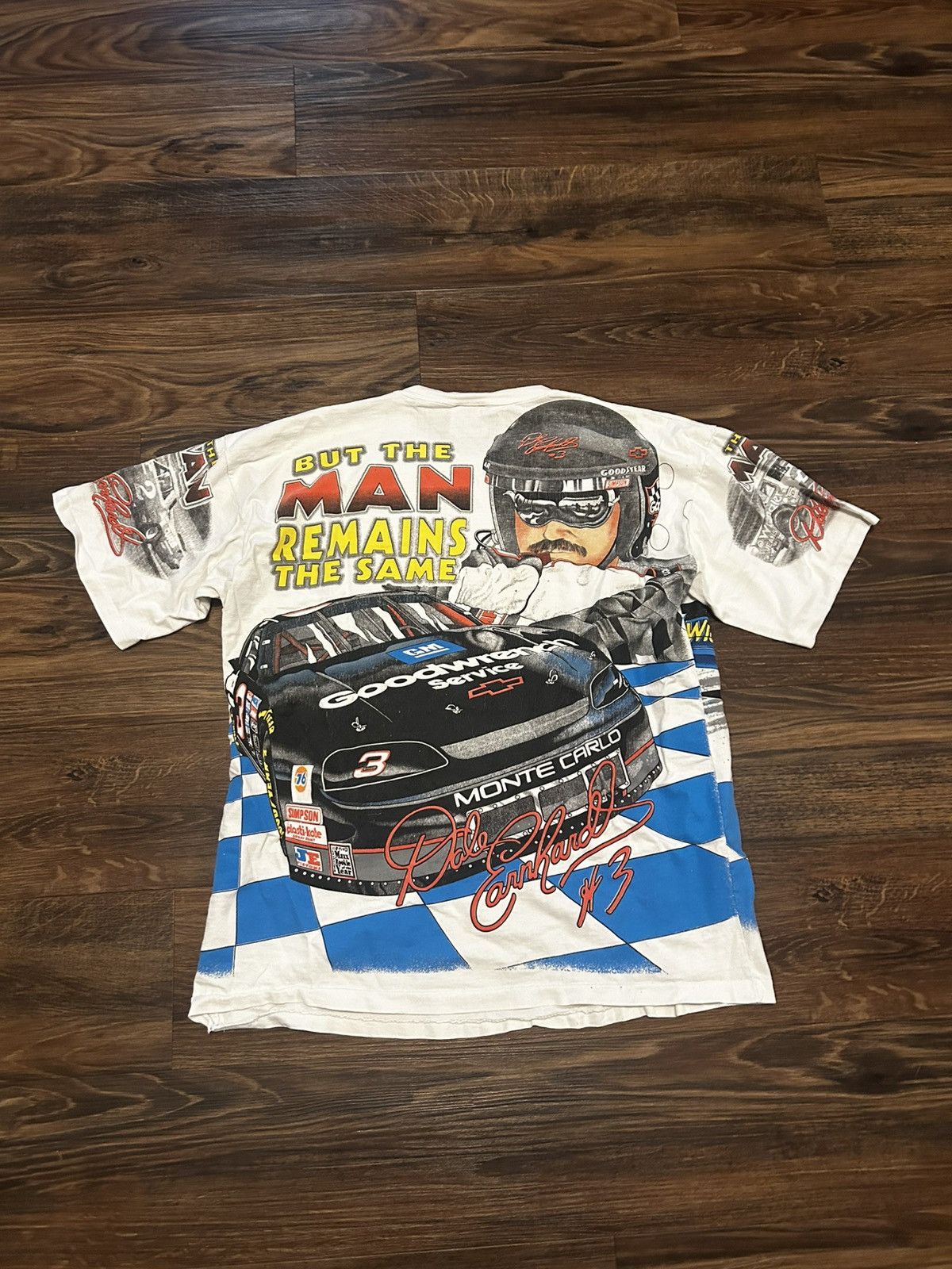 Chase Authentics × NASCAR × Vintage 1996 Dale Earnhardt NASCAR shirt Size US XL / EU 56 / 4 - 1 Thumbnail