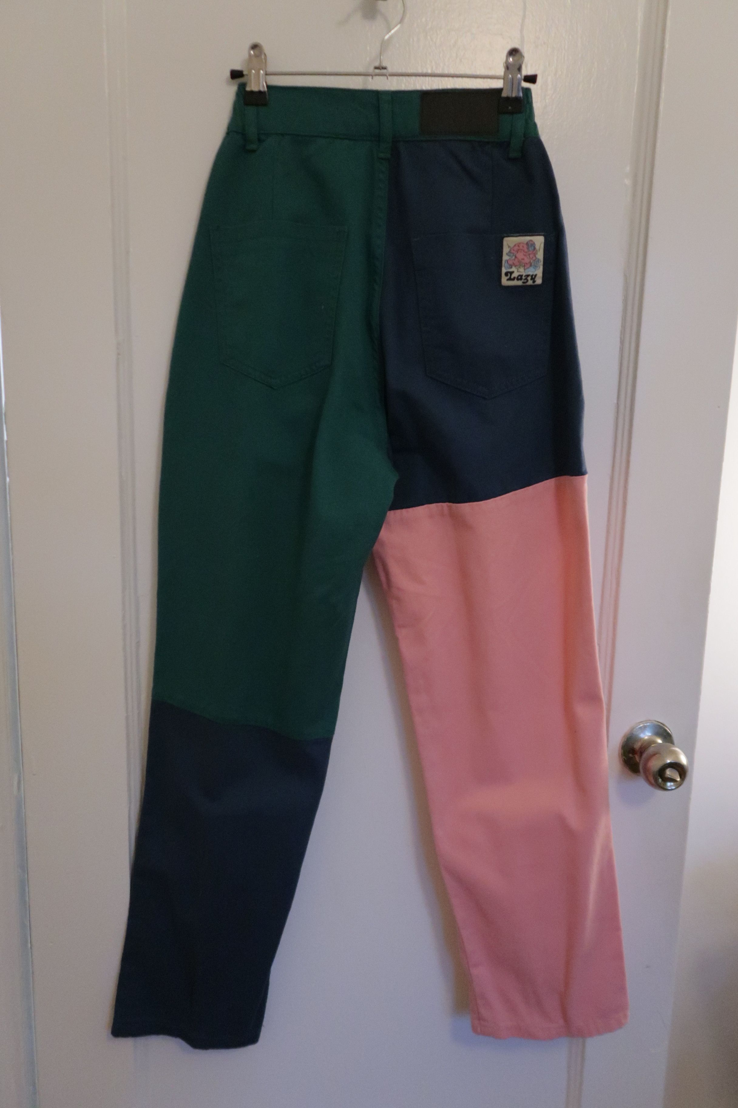 Lazy Oaf Multi Color Block Pant - sz. 26 Size 26" / US 2 / IT 38 - 2 Thumbnail