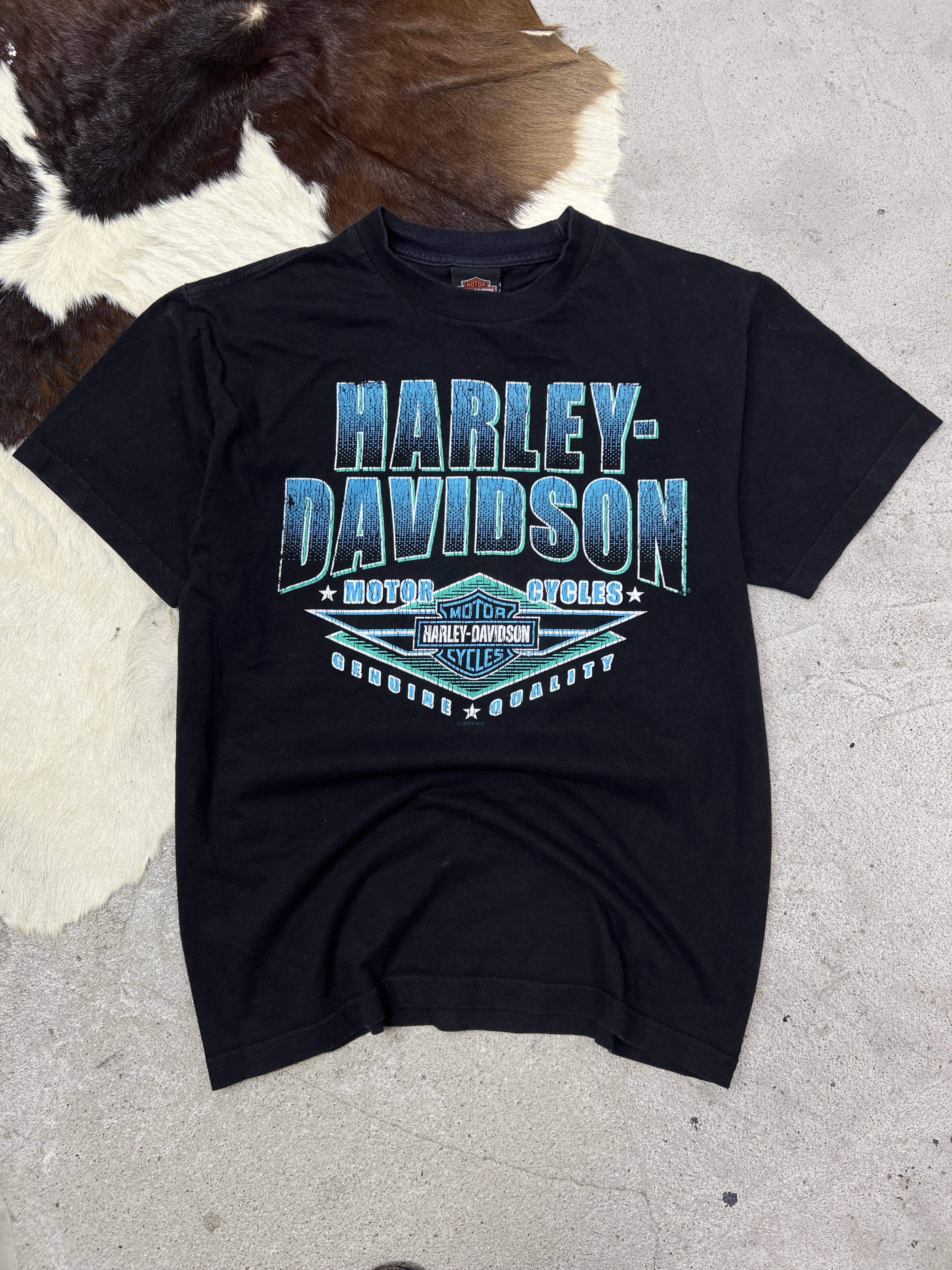 Harley Davidson Vintage Streetwear Moto Harley Davidson T-shirt Y2K Size US M / EU 48-50 / 2 - 1 Thumbnail