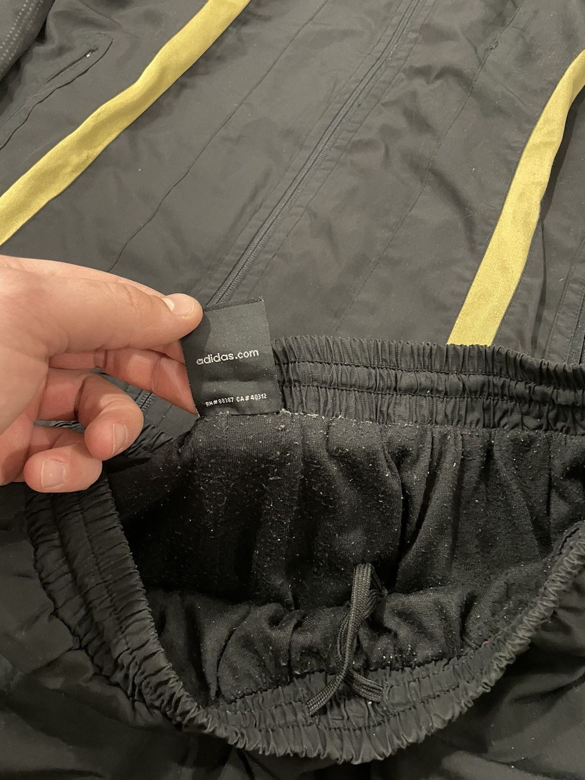 Adidas × Vintage Rare MILAN acm Adidas Y2K Nylon Track Suit pants nylon Size US M / EU 48-50 / 2 - 5 Thumbnail