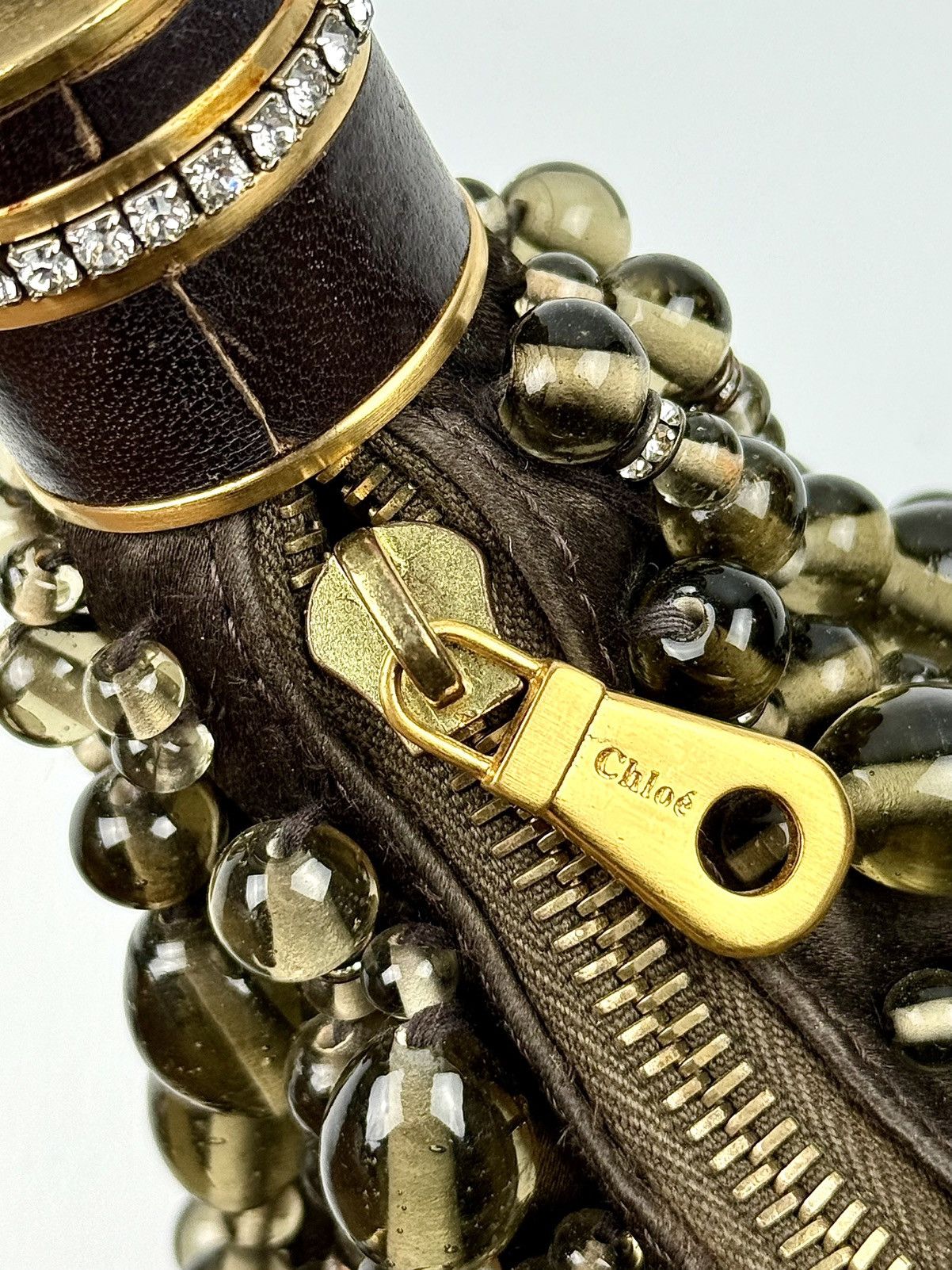 Chloe Chloe - Phoebe Philo - 00’s - Beads & Rhinestone - Bracelet Size ONE SIZE - 18 Thumbnail