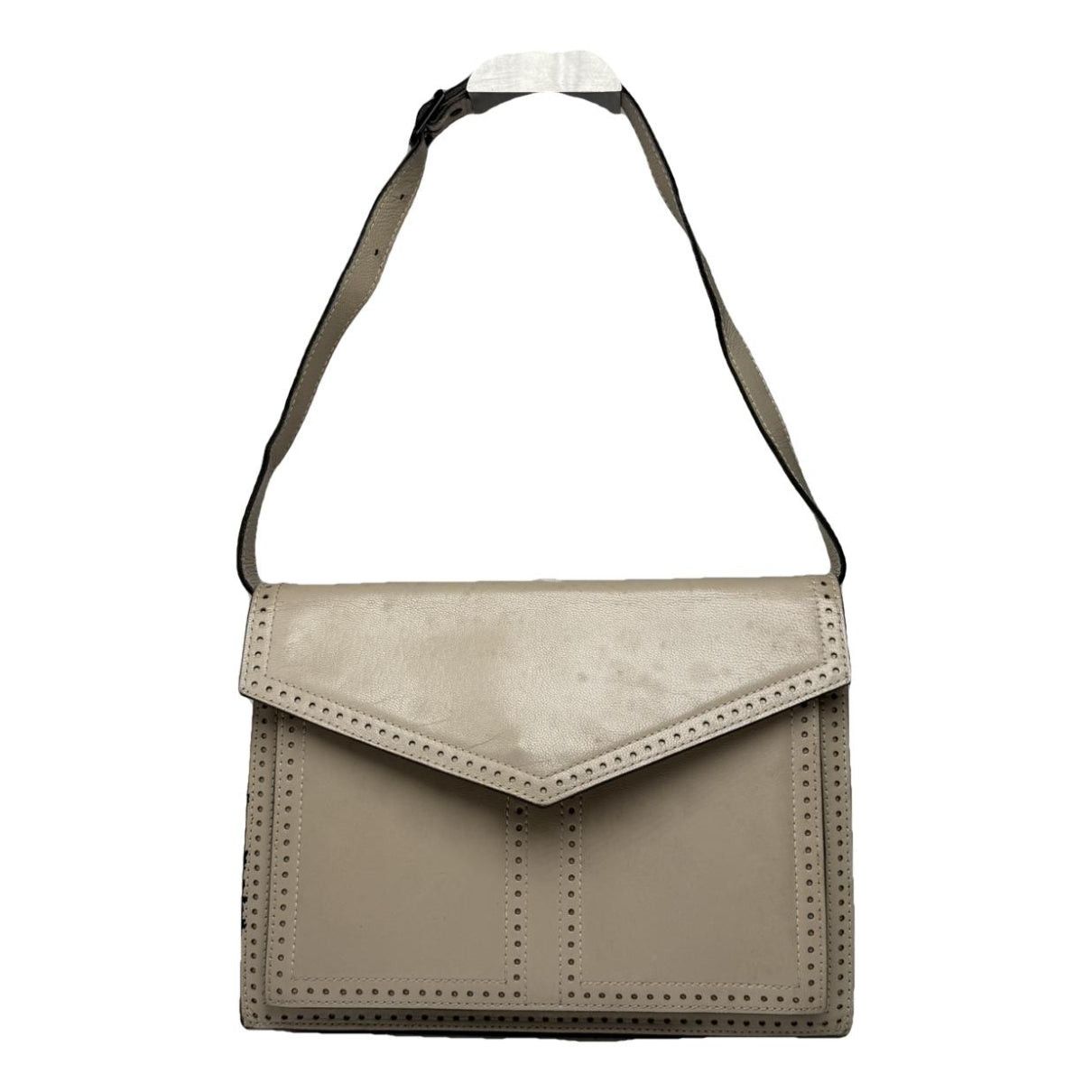Yves Saint Laurent Grey Leather Handbag Size ONE SIZE - 1 Thumbnail