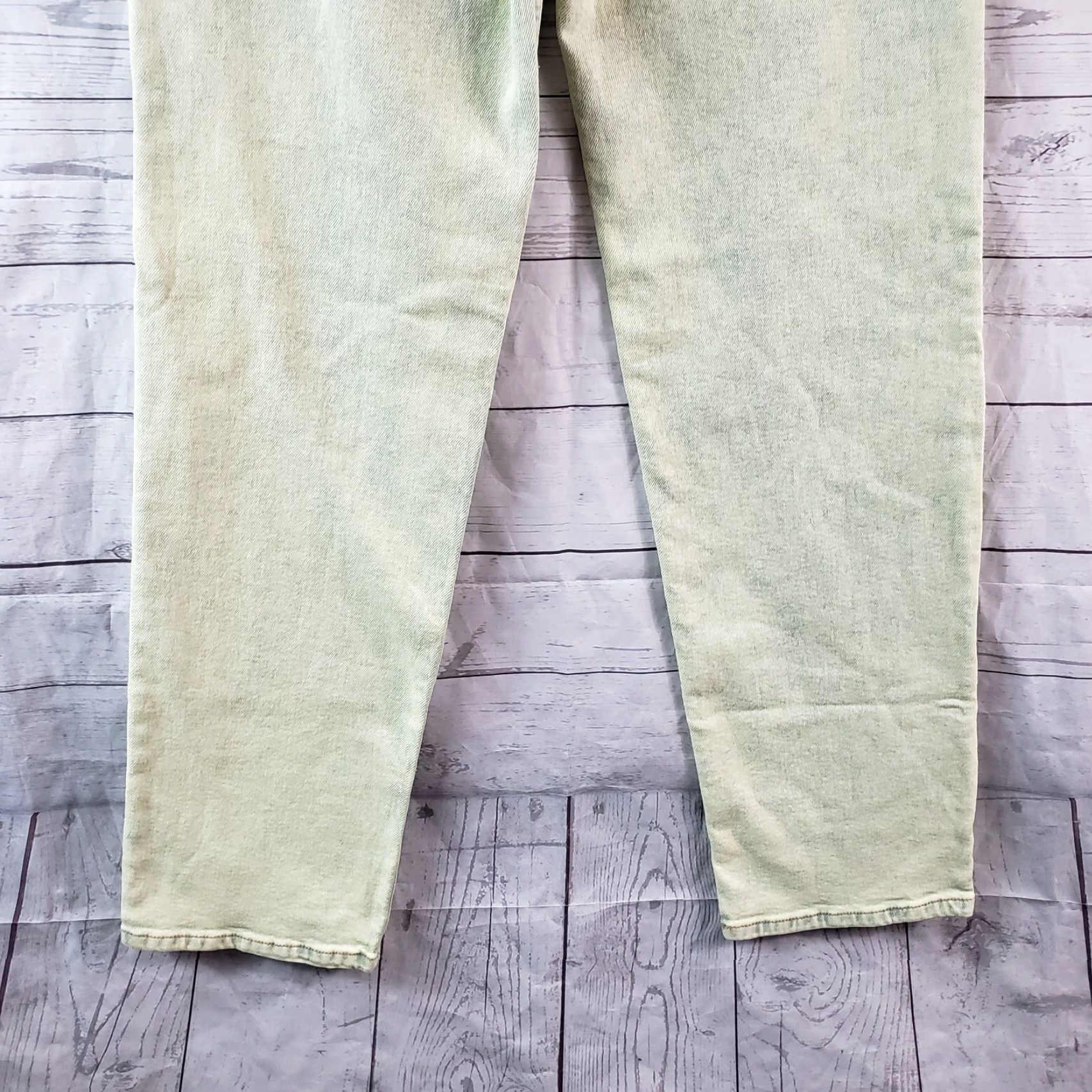 Vintage **WILD FABLE WOMEN'S HIGHEST RISE 90S STRAIGHT JEANS SIZE 0 GREEN** User: Vintage Wild Fable Women's Highest Rise 90s Straight Jeans Size 0 Green Size 25" / US 0 / IT 36 - 5 Thumbnail