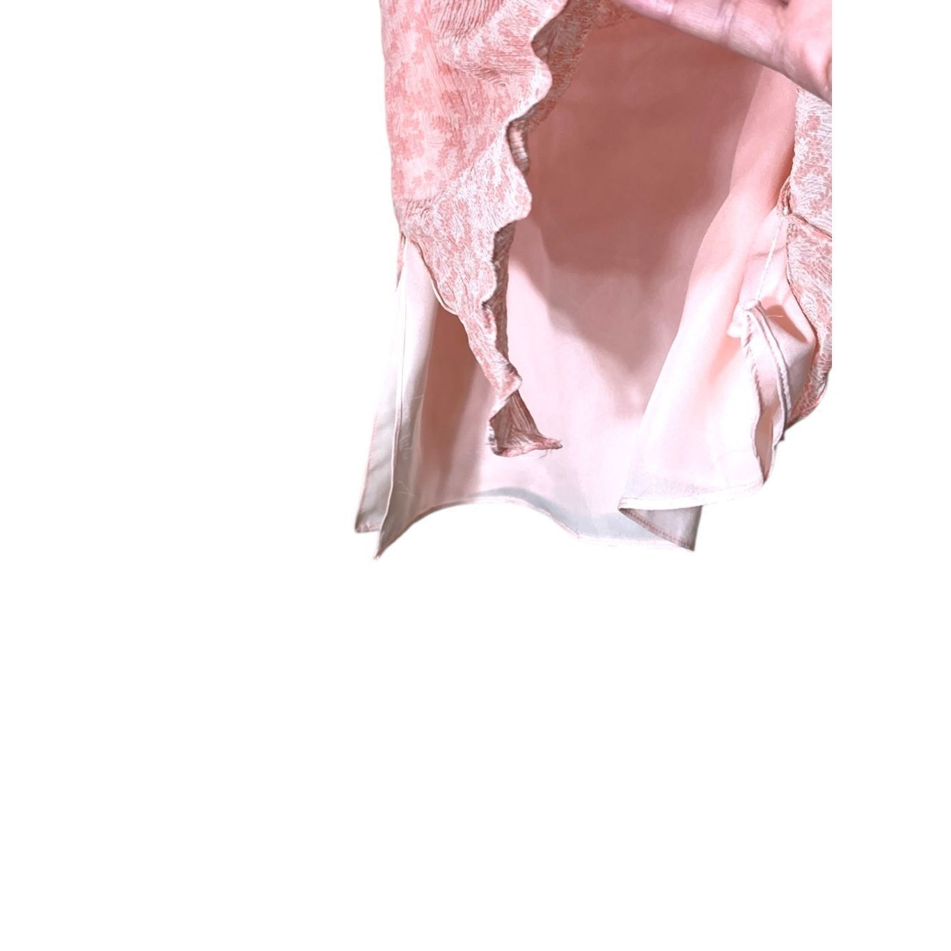 Merona Vintage Merona Y2K Pink 100% Silk Skirt Size Small Size 26" / US 2 / IT 38 - 6 Thumbnail