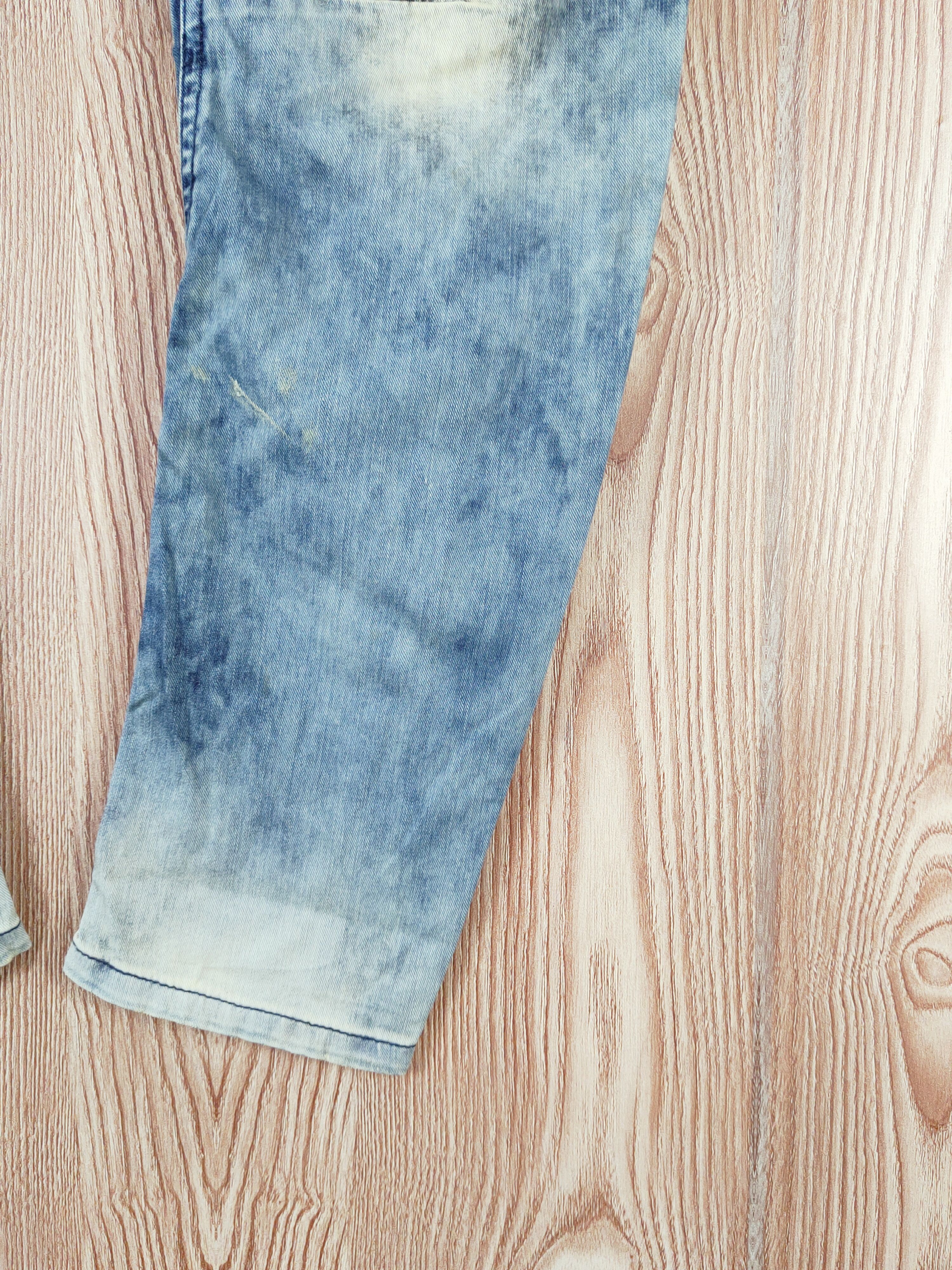 Diesel Diesel acid wash Faded Ripped Multipocket Cargo Pants #W645 Size US 27 - 7 Thumbnail