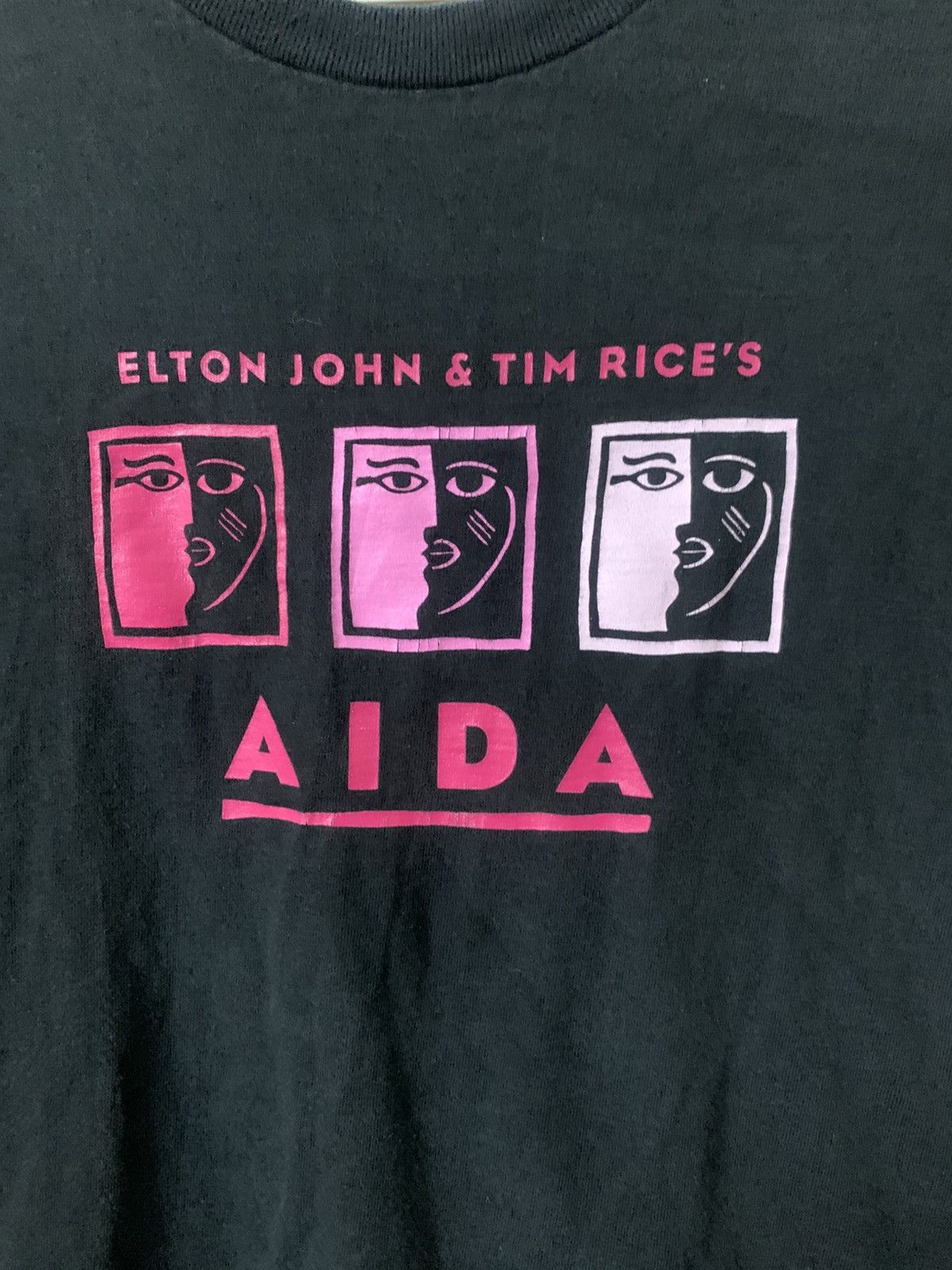 Band Tees × Vintage Vintage elton john & tim rice’s shirt Size US M / EU 48-50 / 2 - 3 Thumbnail