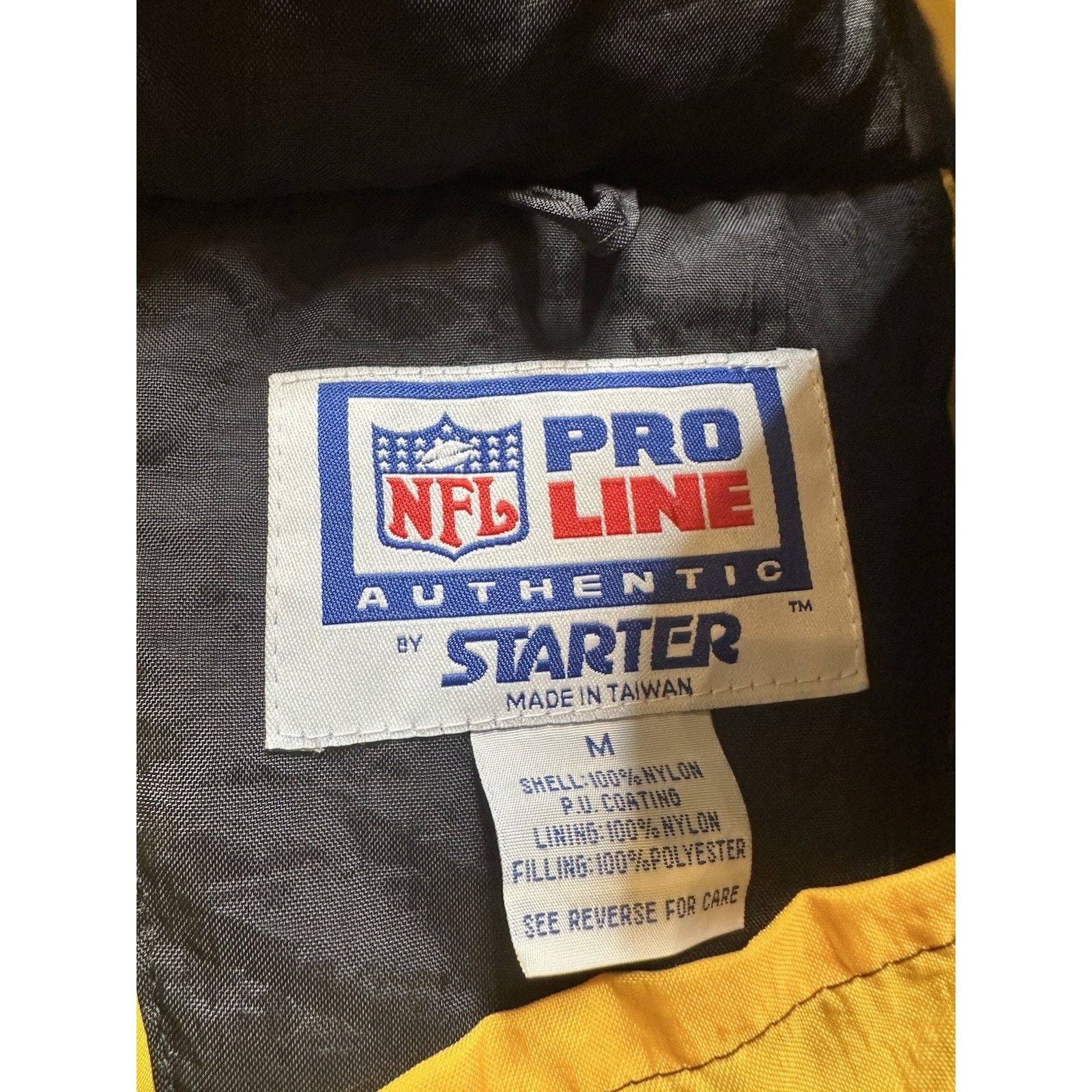Starter Vintage Starter Steelers 90's Sports Jacket Size Medium Size US L / EU 52-54 / 3 - 7 Thumbnail
