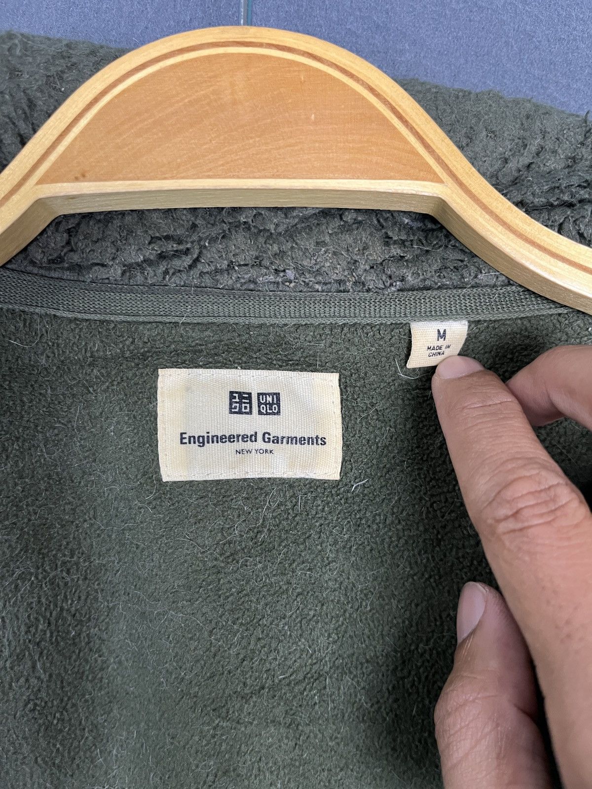 Engineered Garments × Uniqlo F/W 2019 Engineered Garments Uniqlo Patchwork Fleece Jacket Size US M / EU 48-50 / 2 - 7 Thumbnail