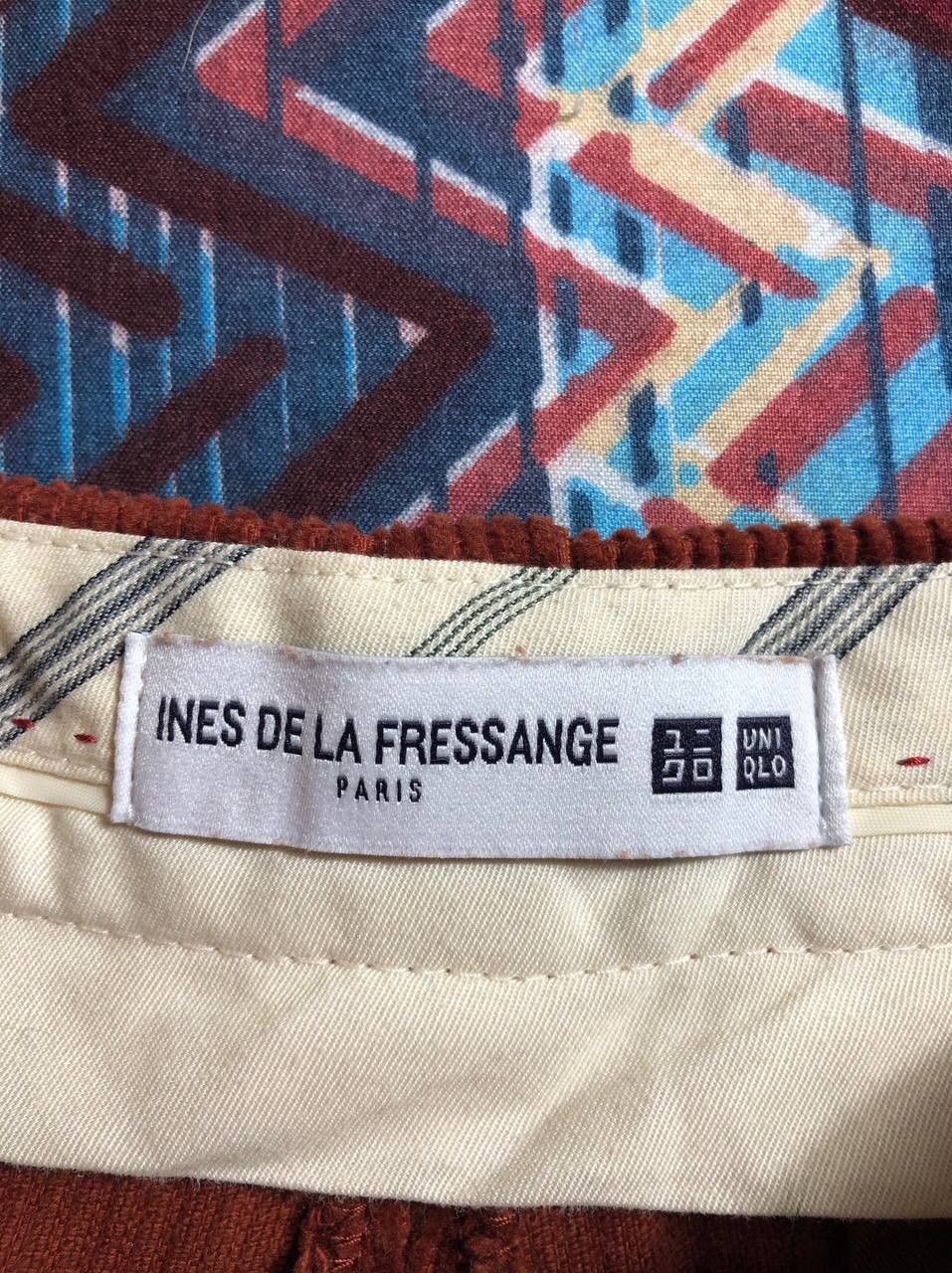 Uniqlo Uniqlo X Ines De La Fressange Velvet Pants Size US 29 - 2 Thumbnail