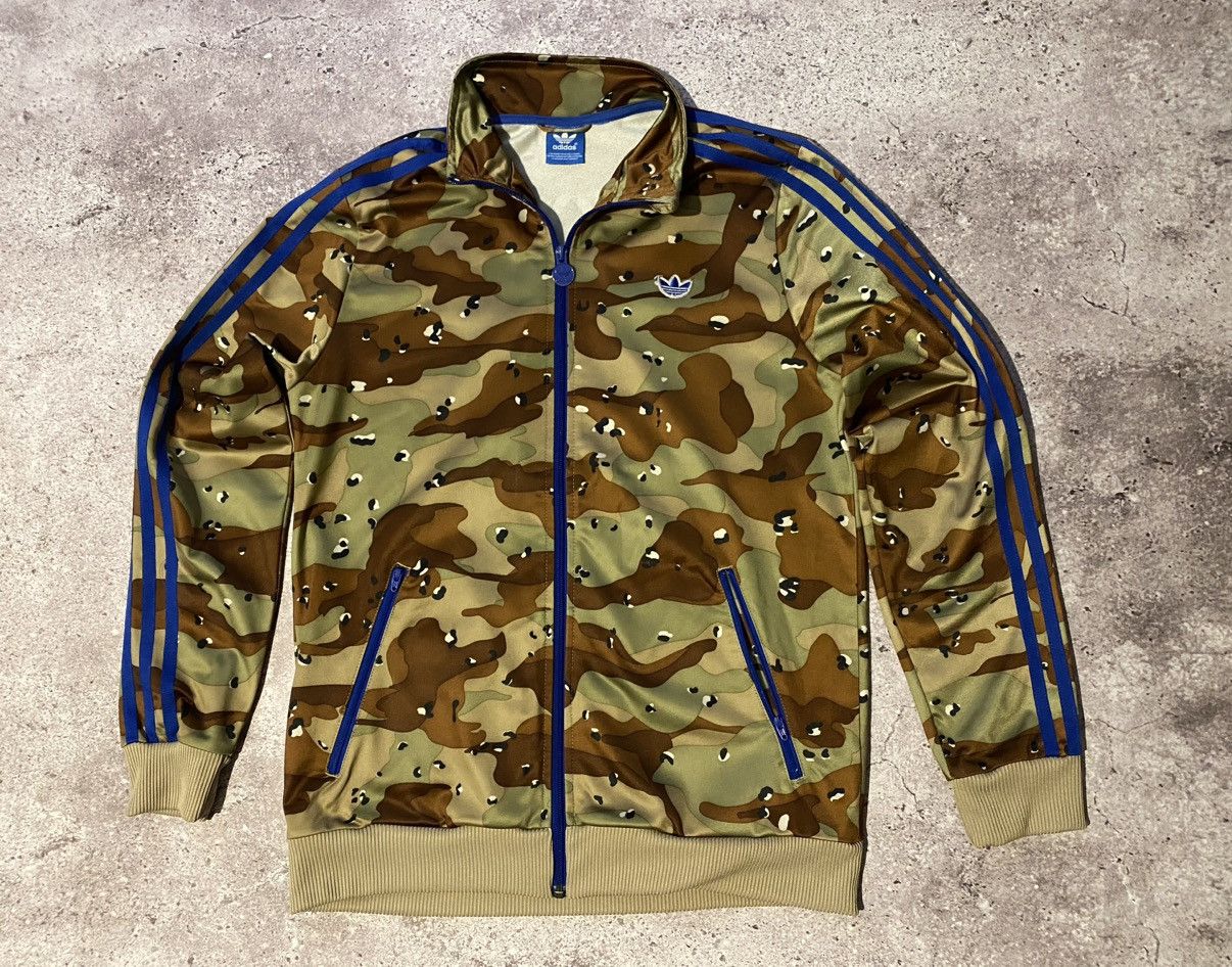 Adidas × Vintage Adidas Originals moro zip sweatshirt camouflage firebird Size US S / EU 44-46 / 1 - 2 Thumbnail