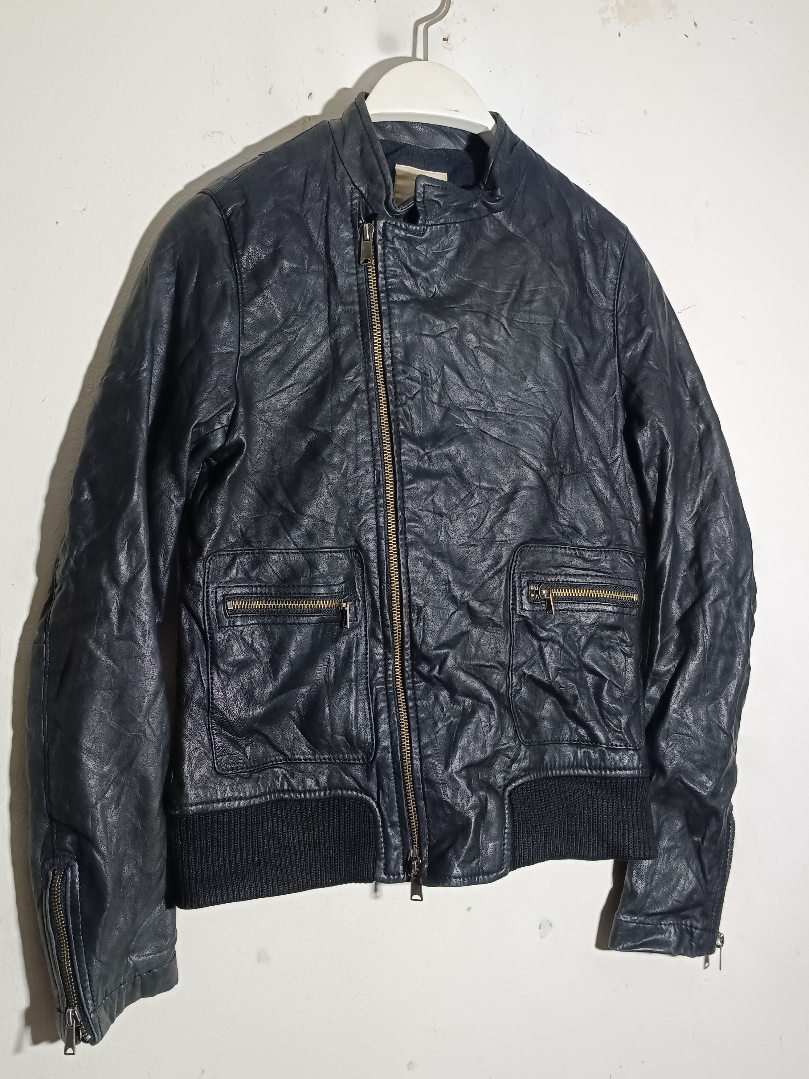 14th Addiction × If Six Was Nine × KMRii Vintage Japanese sheepskin leather jacket Size US M / EU 48-50 / 2 - 3 Thumbnail