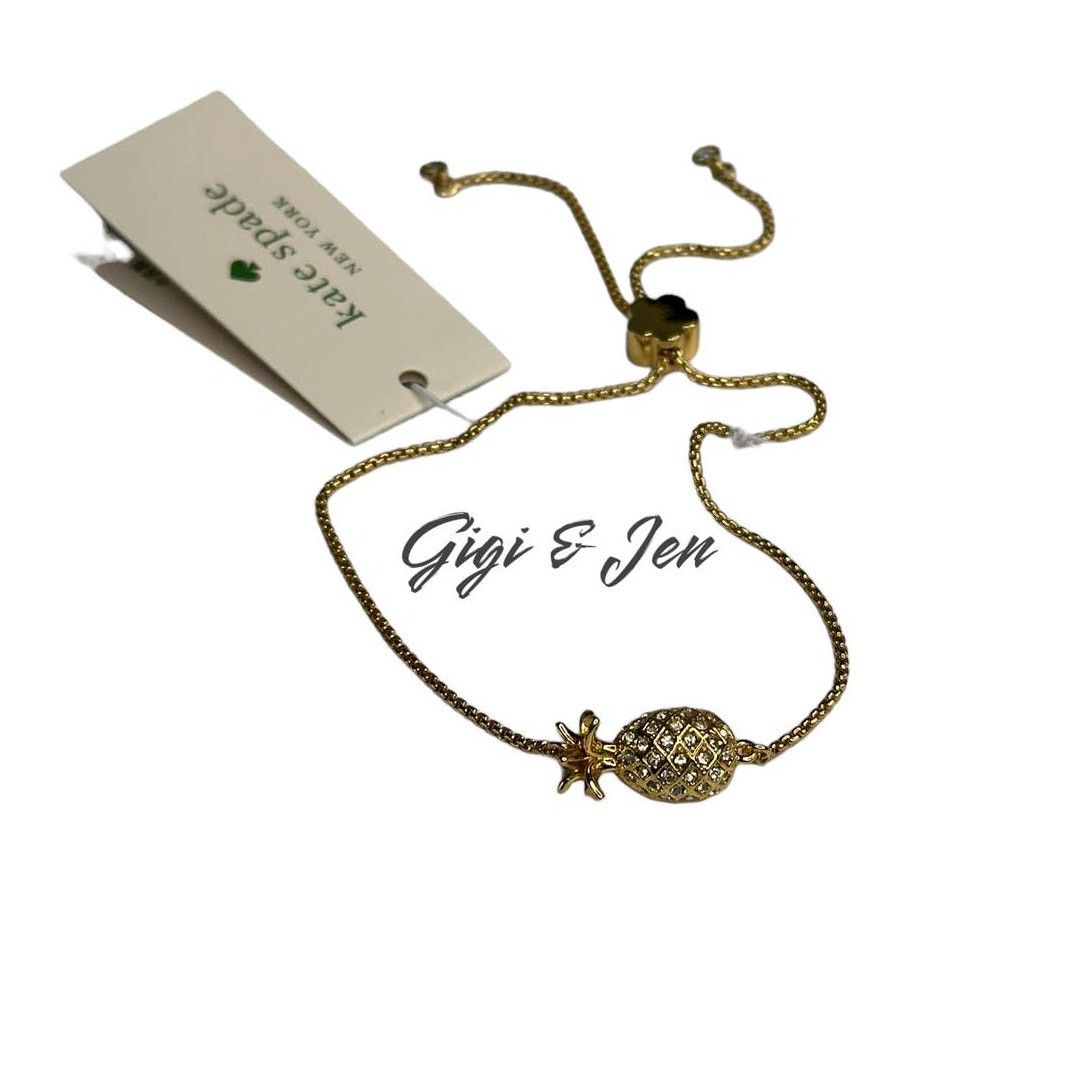Kate Spade Kate spade Pineapple Passion Slider Adjustable Bracelet Size ONE SIZE - 4 Thumbnail