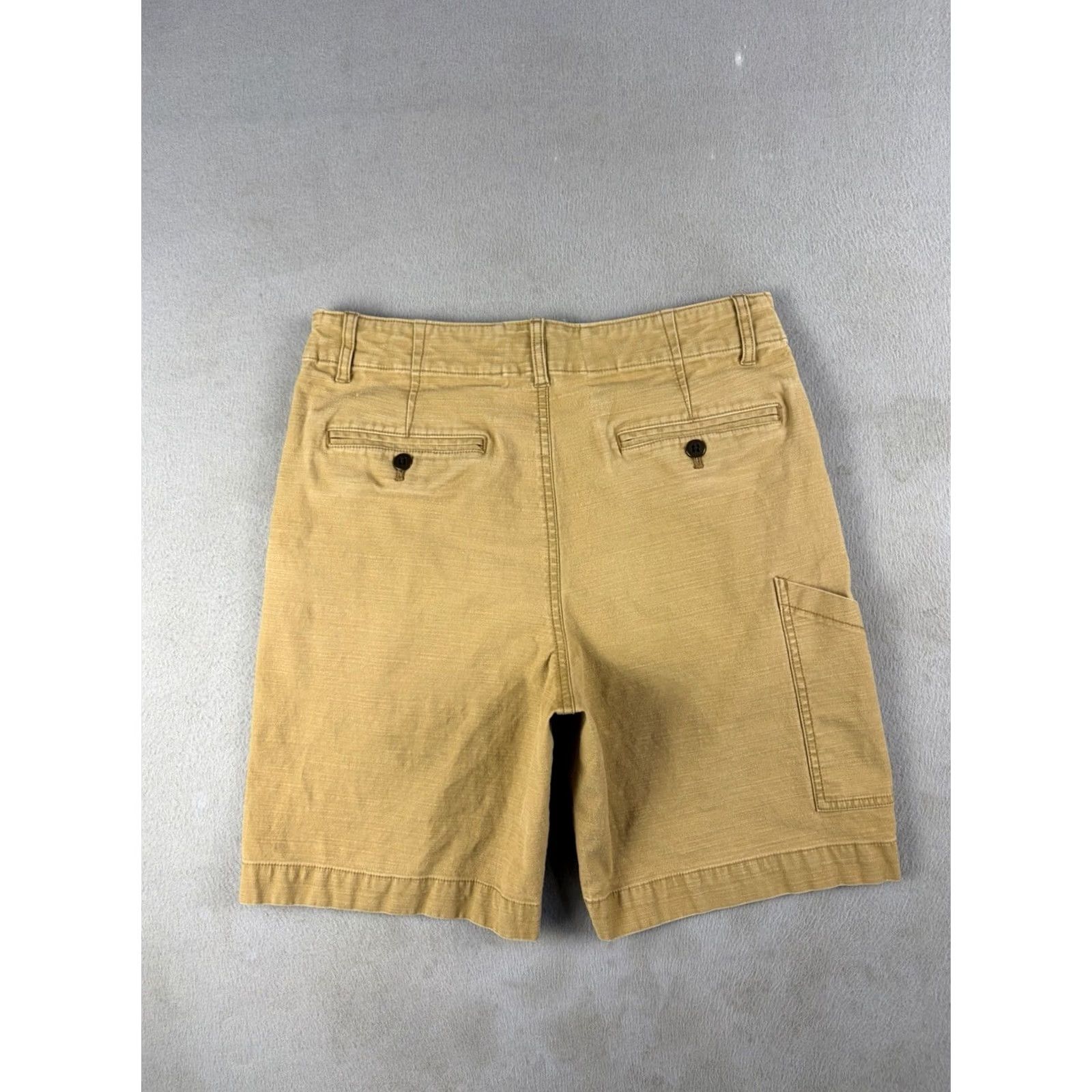 Todd Snyder Todd Snyder Cargo Shorts Mens 28 Brown Button Fly Utility Pocket Casual Cotton Spandex Flat Front Inseam 7" Size US 28 / EU 44 - 4 Thumbnail