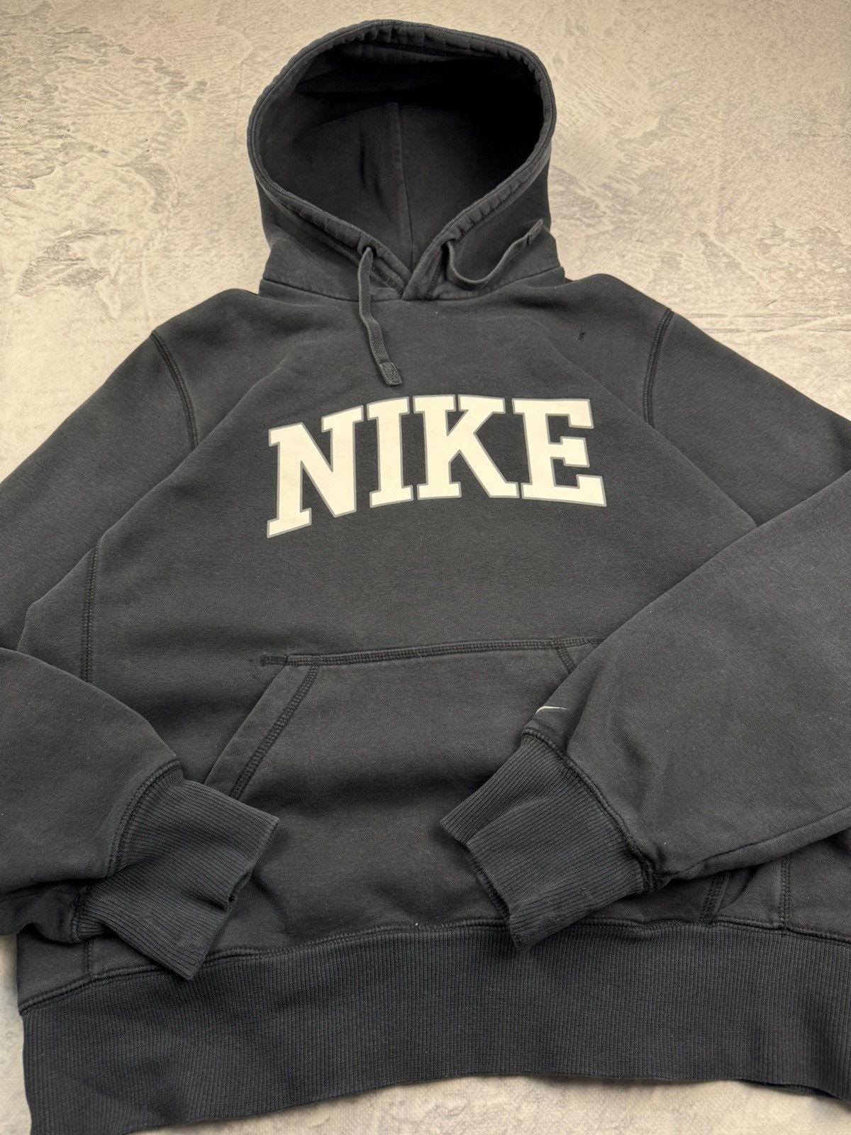 Nike × Vintage NIKE VINTAGE CENTER LOGO OVERSIZE BOXY HOODIE Size US M / EU 48-50 / 2 - 5 Thumbnail