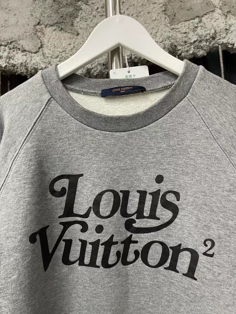 Louis Vuitton Louis Vuitton Nigo Quadratic Printed Sweatshirt Size US L / EU 52-54 / 3 - 5 Thumbnail
