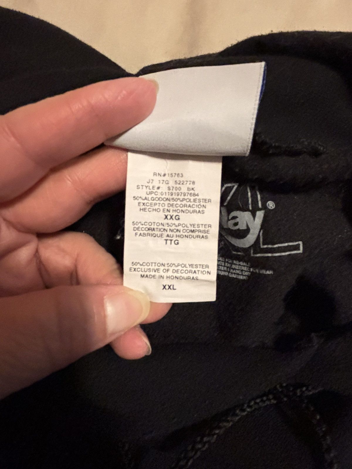 Foulplay Company FOULPLAY Men's Black Hoodie Size US XXL / EU 58 / 5 - 4 Thumbnail
