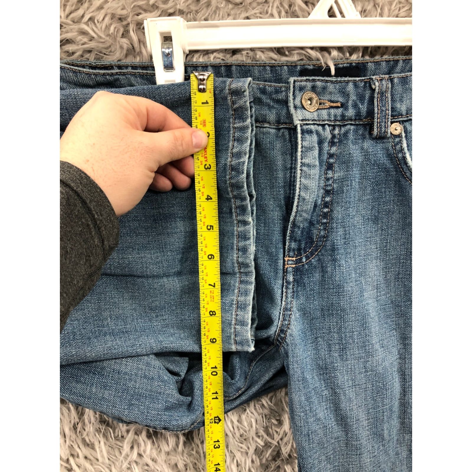 Denime Sonoma Jeans Size 8 Womens Mid Rise Dark Wash Blue Denim Bootcut Size 30" / US 8 / IT 44 - 4 Thumbnail