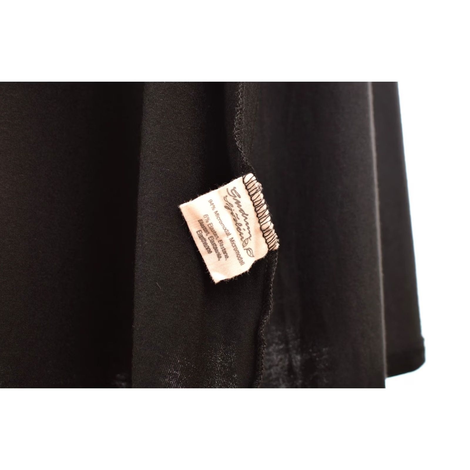 Vintage Gudrun Sjoden Micromodal Black Sleeveless Dress S Maxi? Wait. Size S / US 4 / IT 40 - 6 Thumbnail