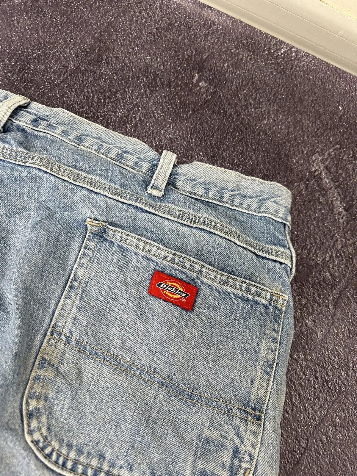 Dickies × Vintage Vintage Dickies Y2K American Light Blue Denim Hype Jeans Size US 42 / EU 58 - 5 Thumbnail