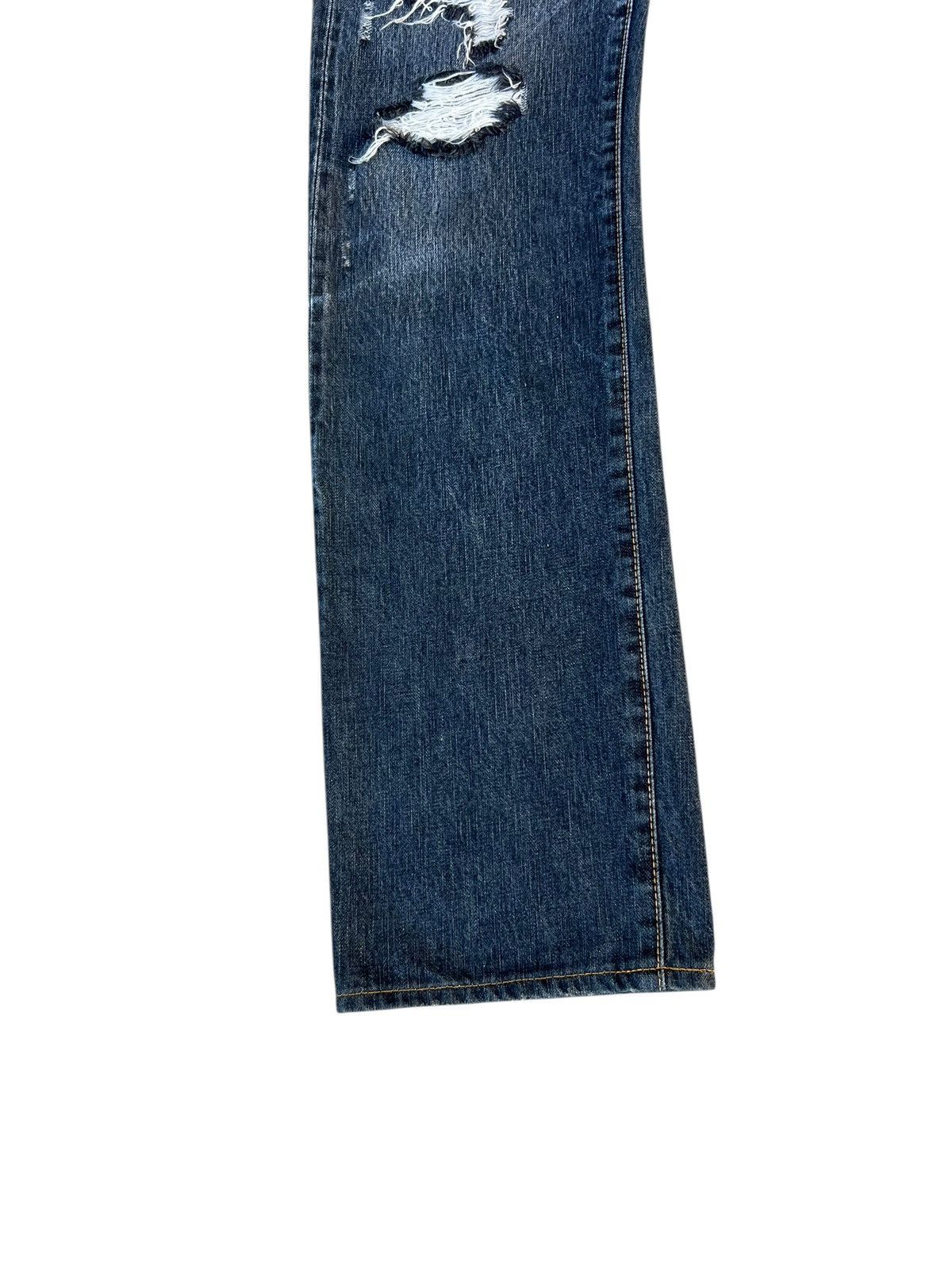 45rpm Vintage 45rpm Distressed Fade Denim Selvedge Jeans Size US 30 / EU 46 - 9 Thumbnail
