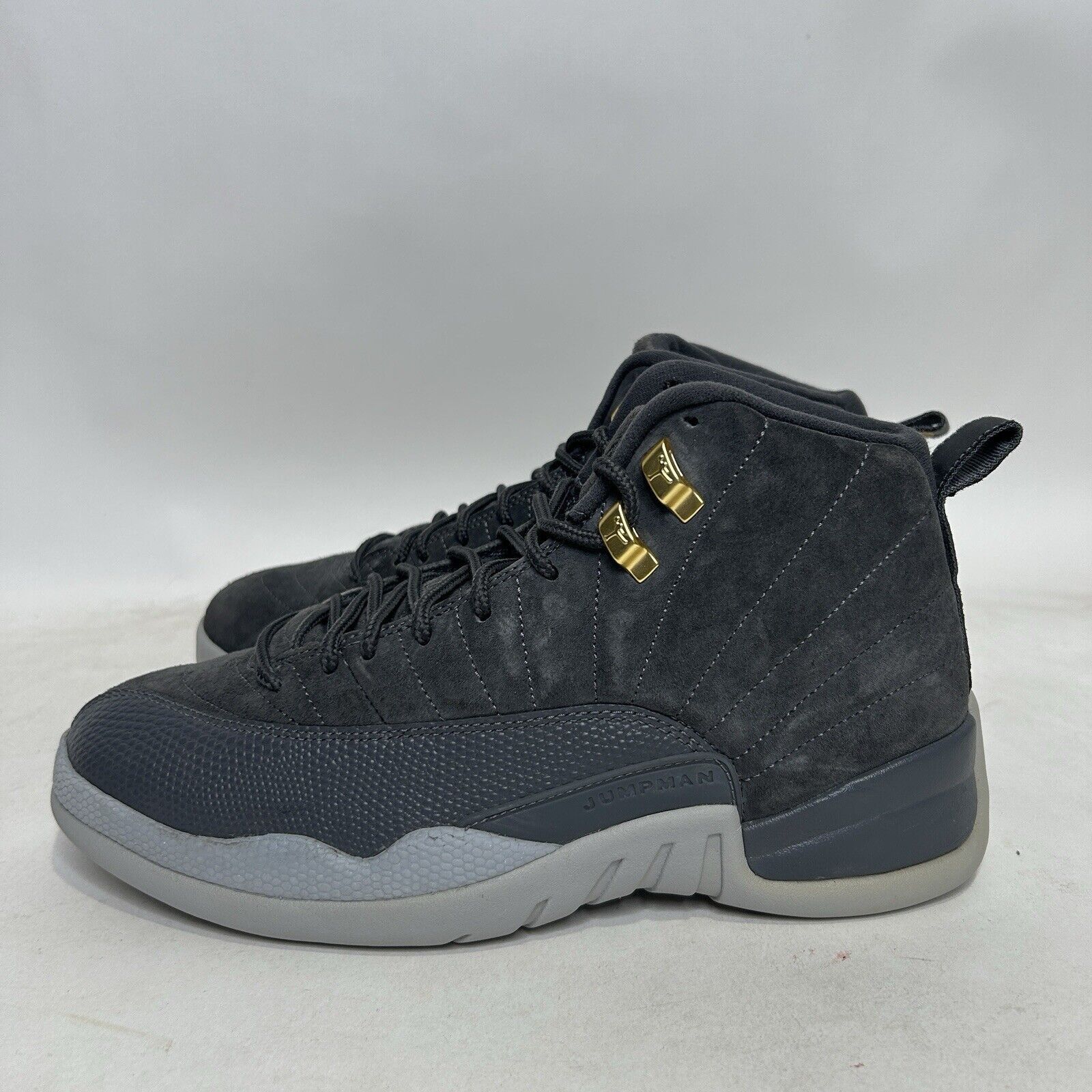 Jordan Brand Nike Air Jordan 12 Retro “Dark Wolf Grey” 2024 Size US 9 / EU 42 - 6 Thumbnail