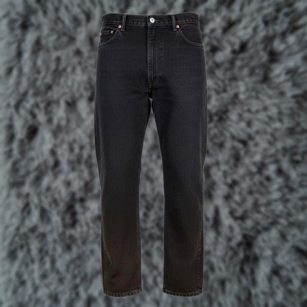 Levi's Levi's 550 Jeans Mens 36x30 Black Dark Wash Relaxed Tapered Zip Fly Denim Size US 36 / EU 52 - 1 Thumbnail