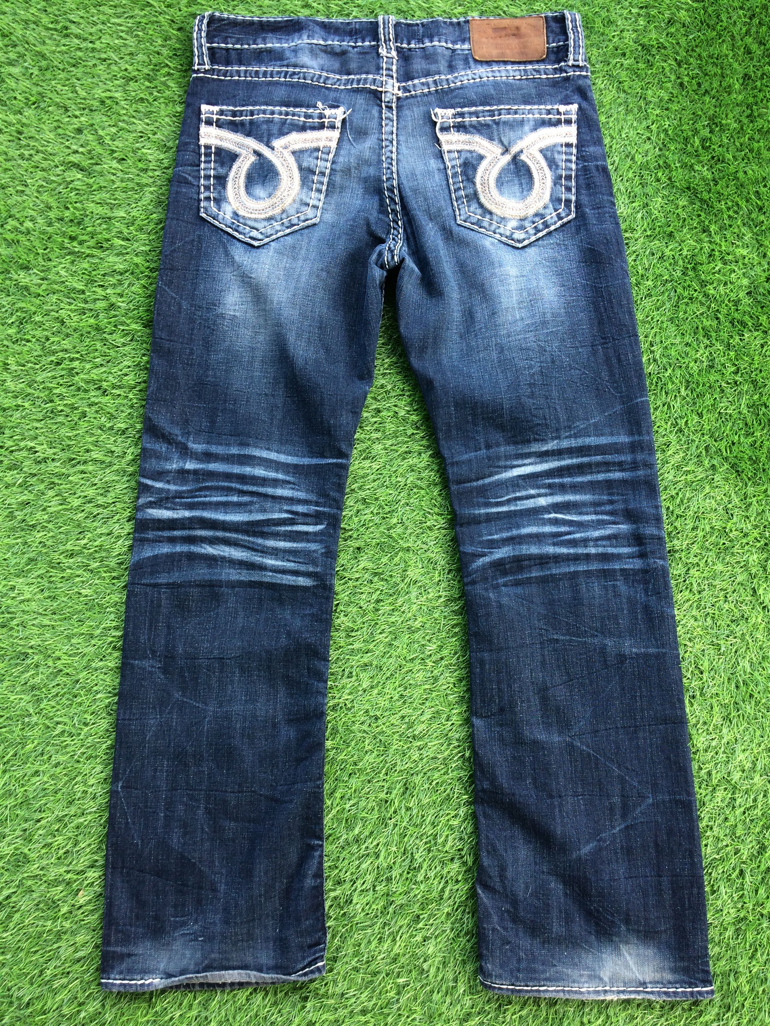 Big Star × Japanese Brand × Jean Big Star Bold Stitch Jeans D-871 Size US 34 / EU 50 - 1 Thumbnail
