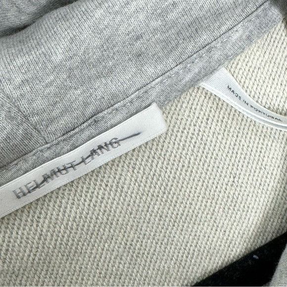 Helmut Lang Helmut Lang Patchwork Hoodie Full Zip Jacket Grey Multi Men’ Size US XL / EU 56 / 4 - 2 Thumbnail