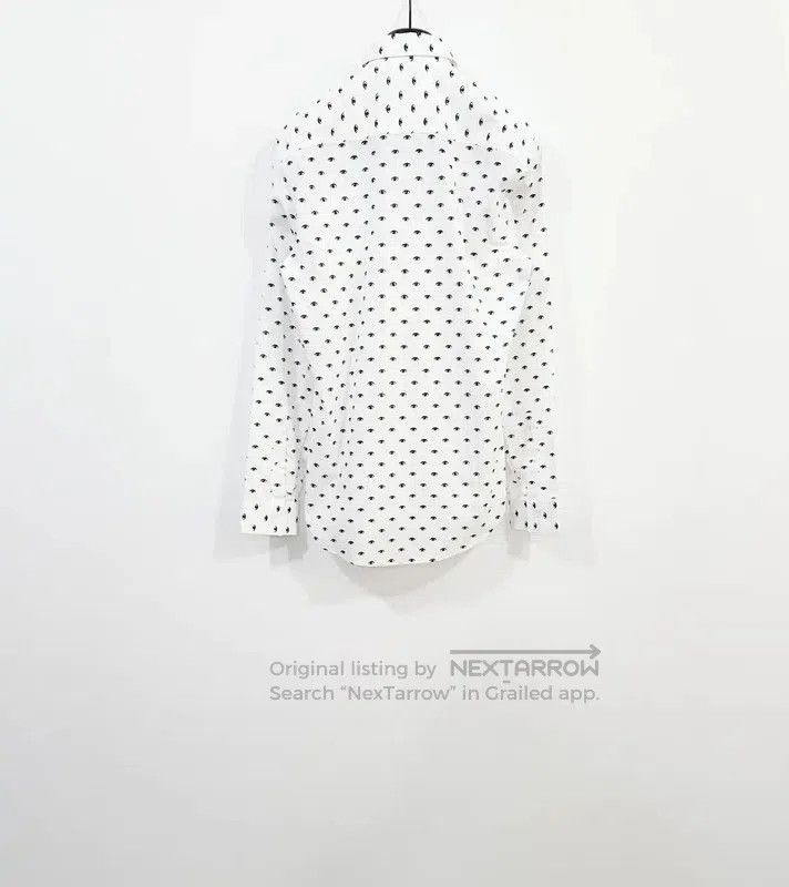 Kenzo KENZO Men's Long Sleeve White Shirt . Size US S / EU 44-46 / 1 - 2 Thumbnail