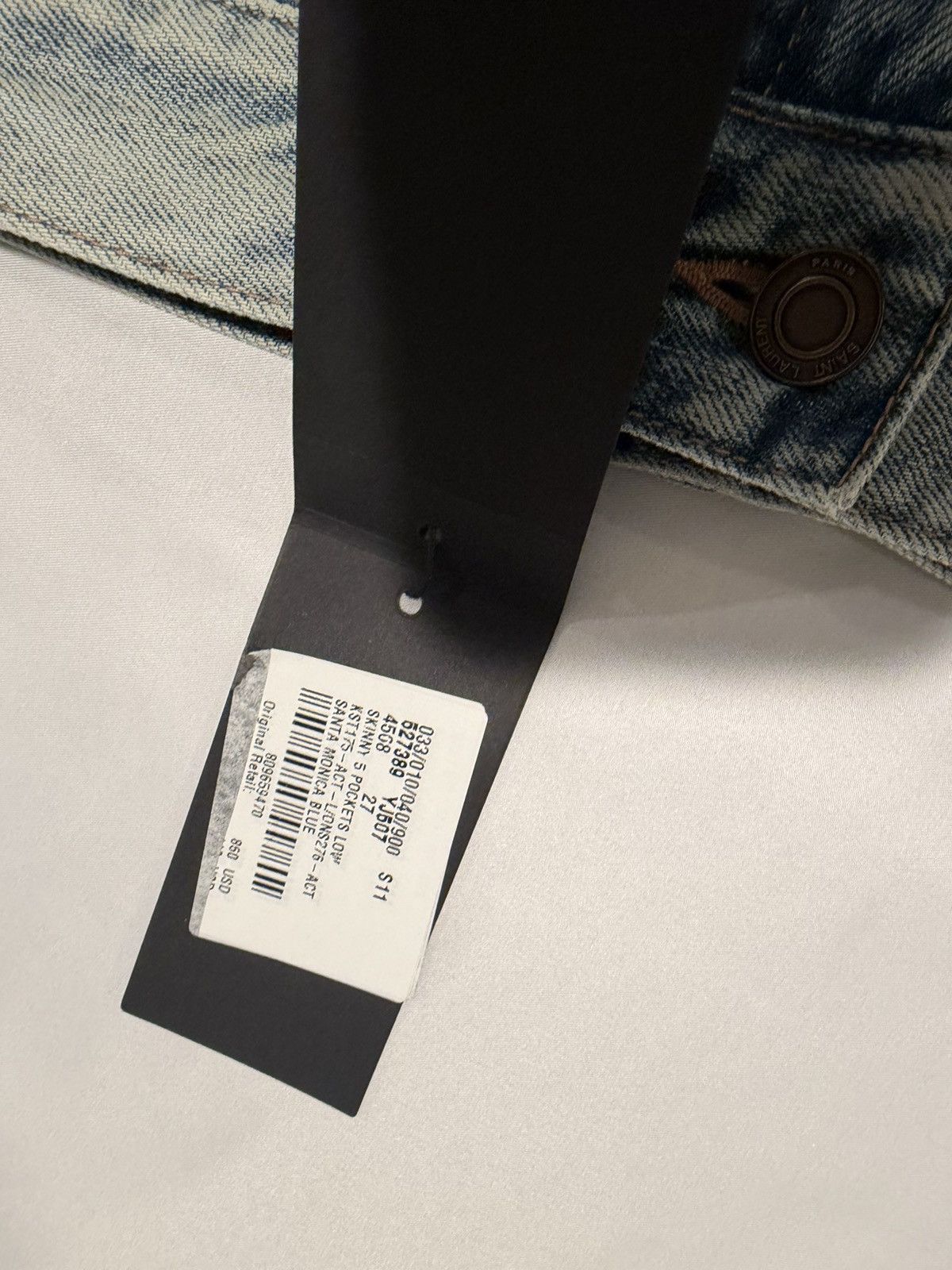 Saint Laurent Paris Saint Laurent men’s santa monica blue jeans. 27. $890 Size US 27 - 7 Thumbnail