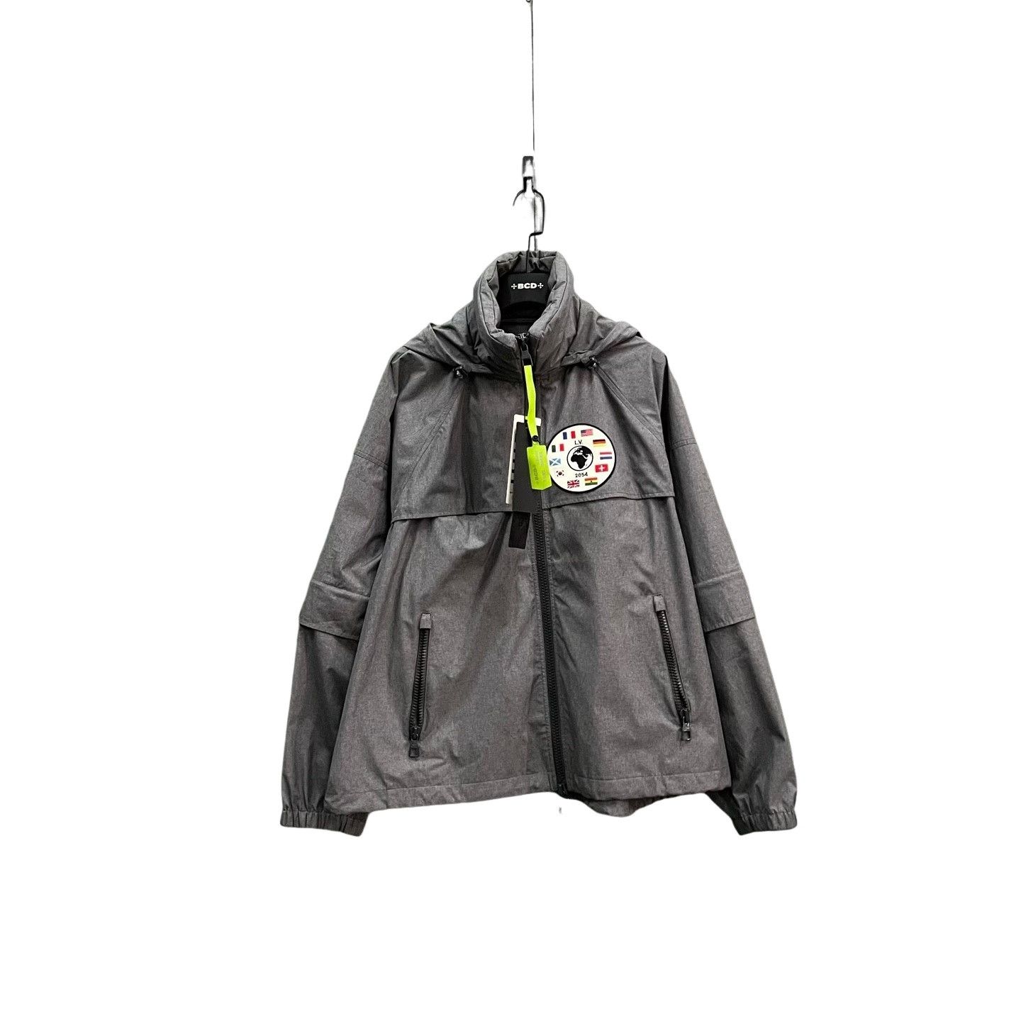 Louis Vuitton Louis Vuitton Logo Patch Hooded Jacket Size XXL Size US XXL / EU 58 / 5 - 1 Thumbnail