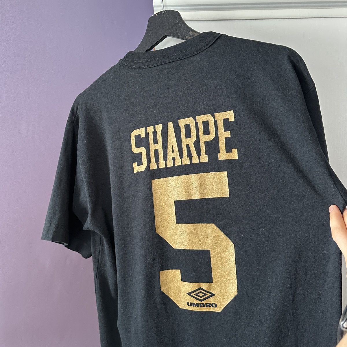 Umbro Manchester United 1994 #5 Sharpe Vintage T-Shirt Umbro Fans Size US M / EU 48-50 / 2 - 11 Thumbnail