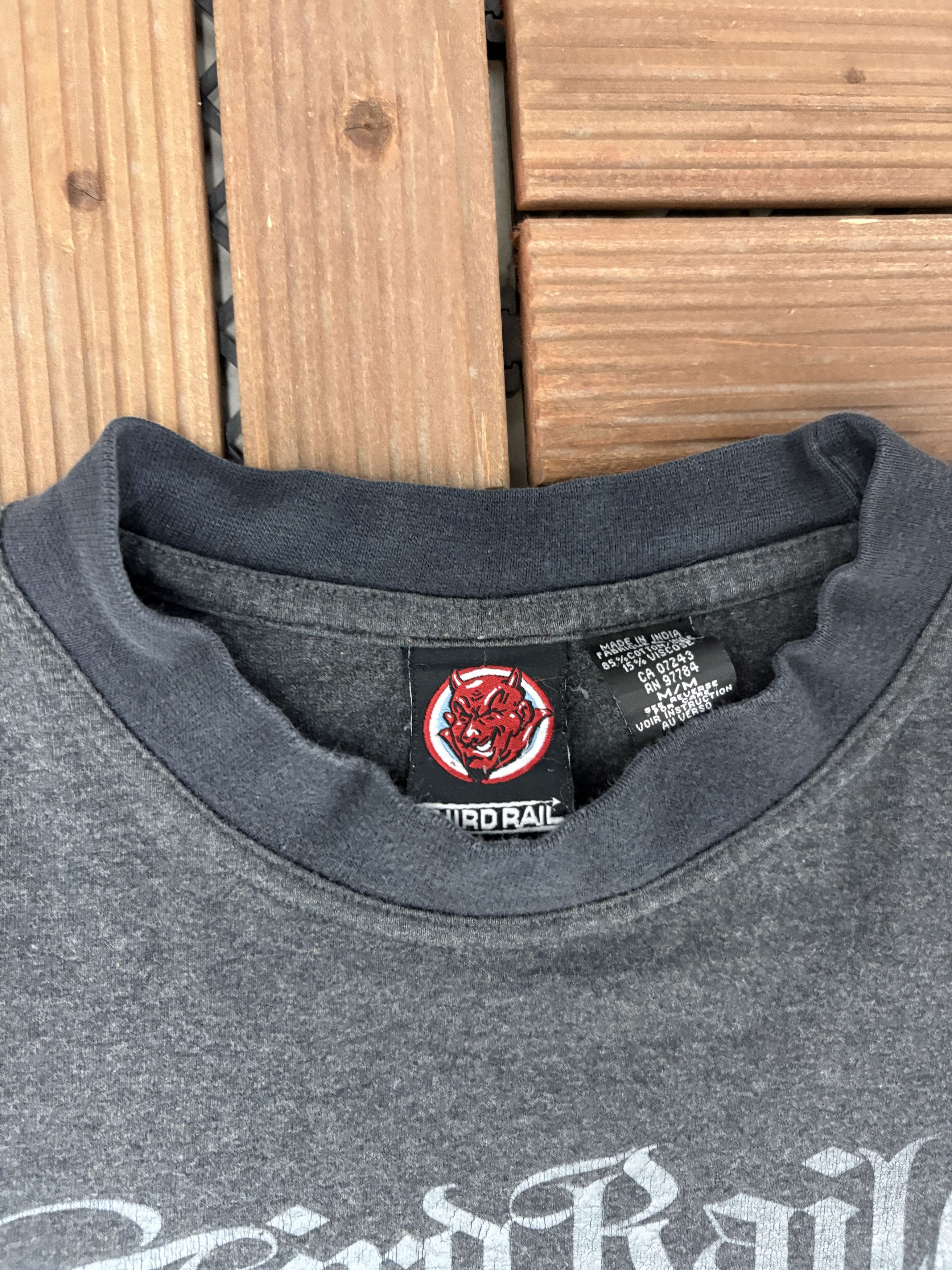 Element Third Rail Est. Way Back Vintage Grey T-Shirt Tee Size US M / EU 48-50 / 2 - 4 Thumbnail