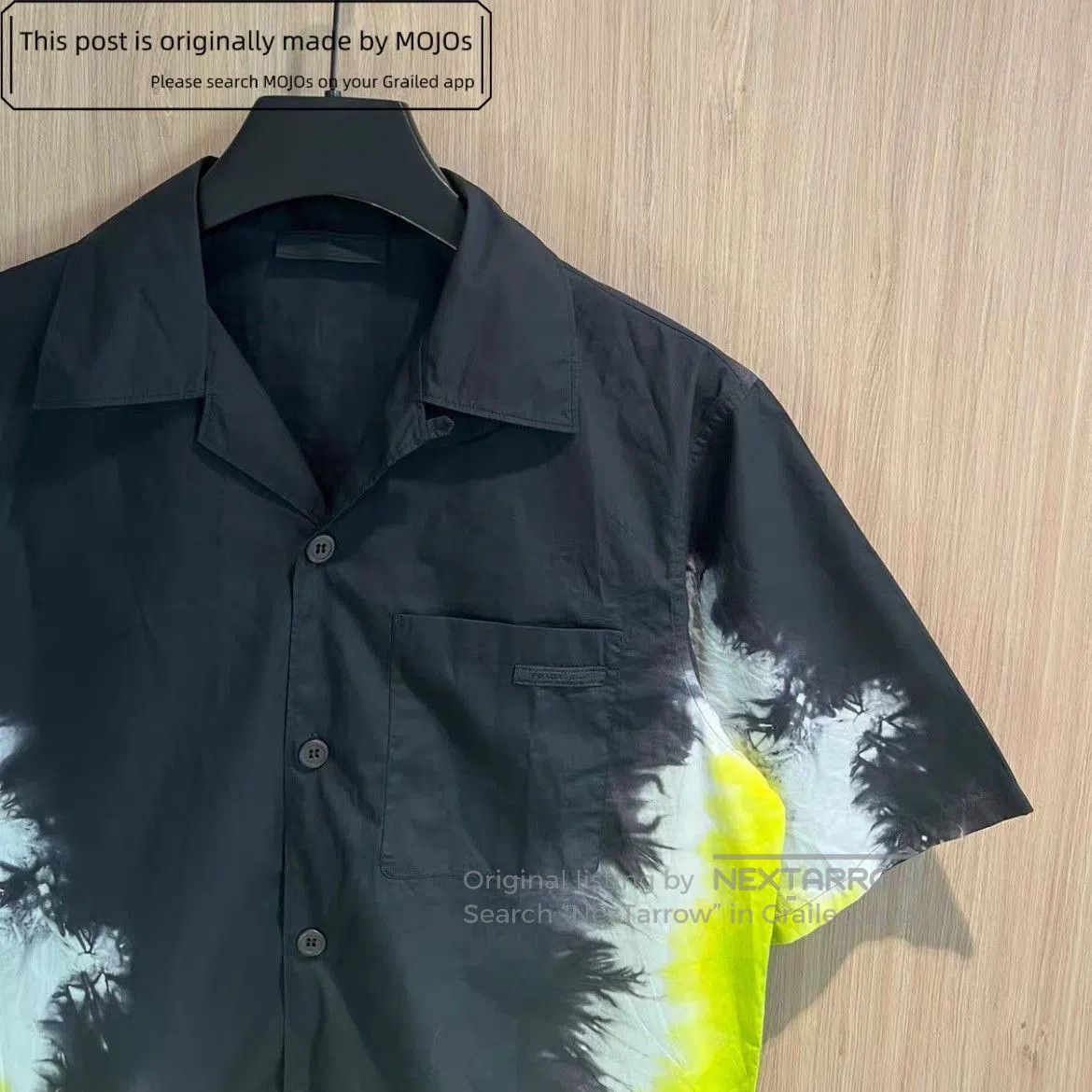 Prada Prada Tie Dye color fading shirt. Size US M / EU 48-50 / 2 - 3 Thumbnail