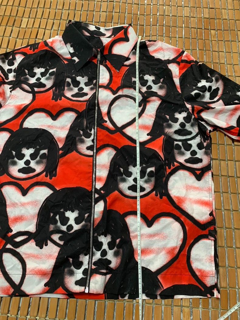 Givenchy Givenchy Size40 SS22 Graffiti Printed Short-Sleeve Shirt Size US M / EU 48-50 / 2 - 8 Thumbnail