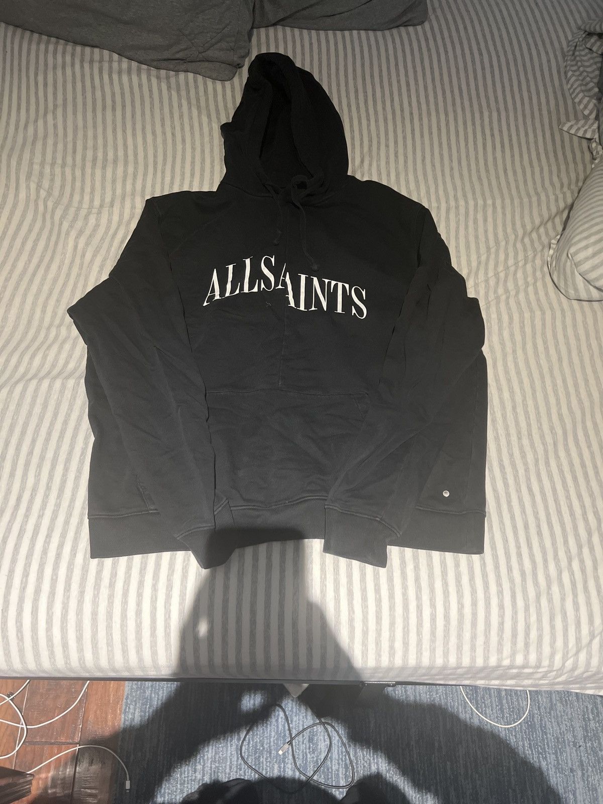 Allsaints Allsaints Split Hoodie Size US L / EU 52-54 / 3 - 1 Thumbnail