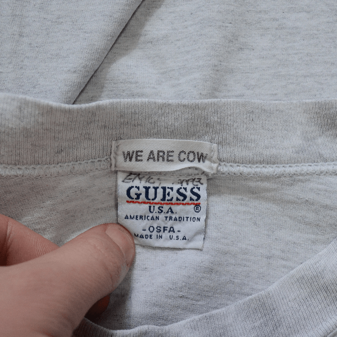 Guess × Vintage Guess Jeans made in USA Vintage Rare Unisex Big Logo Y2K Size US M / EU 48-50 / 2 - 8 Thumbnail
