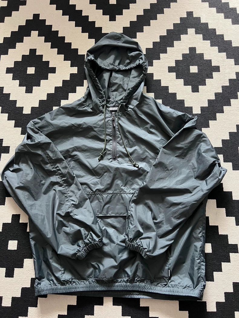 Neighborhood NEIGHBORHOOD Nylon Half-Zip Hooded Jacket - dmc Size US L / EU 52-54 / 3 - 1 Thumbnail