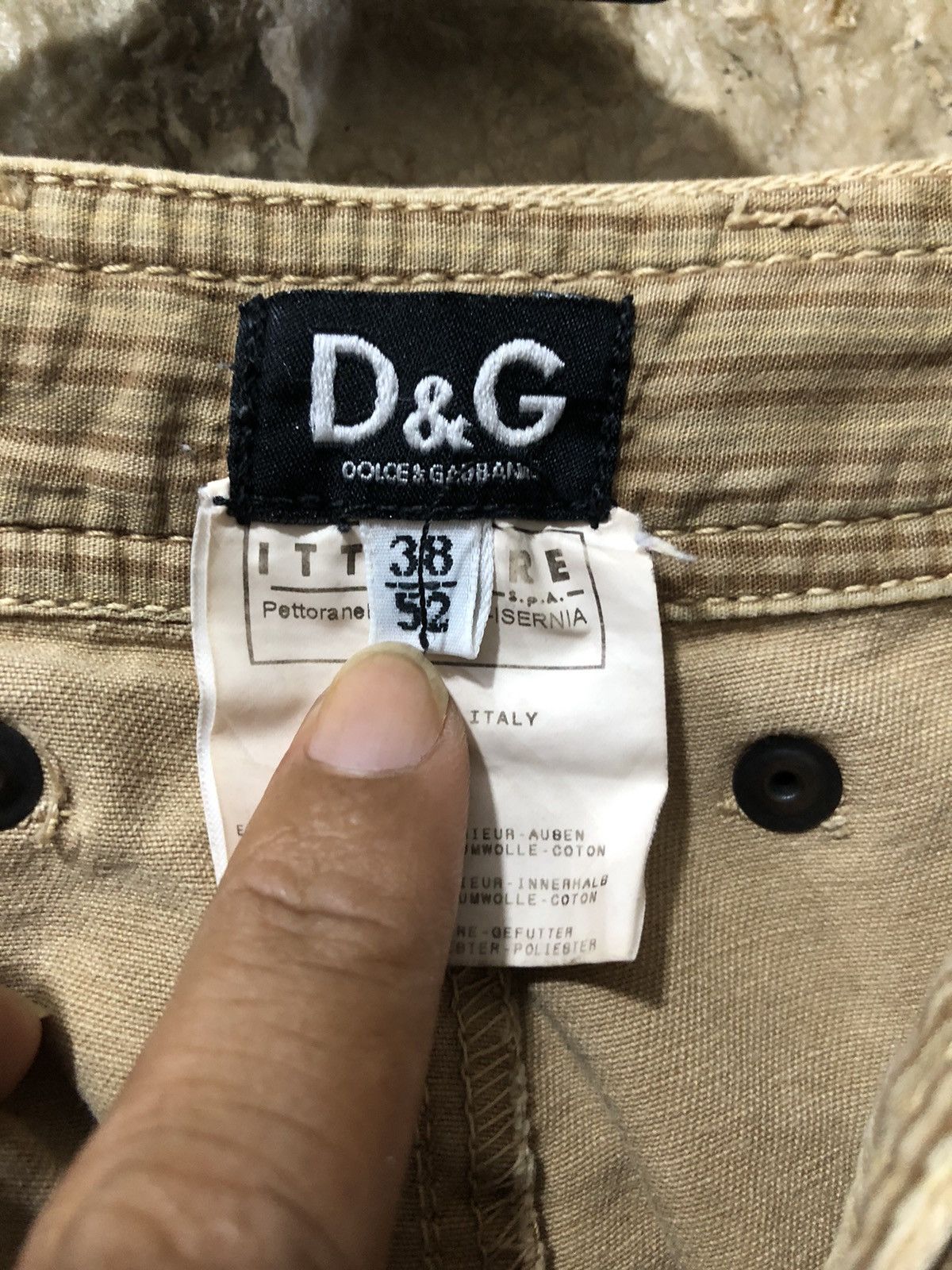Dolce & Gabbana Vintage Dolce & Gabbana 7 Pocket Pants Size US 34 / EU 50 - 8 Thumbnail