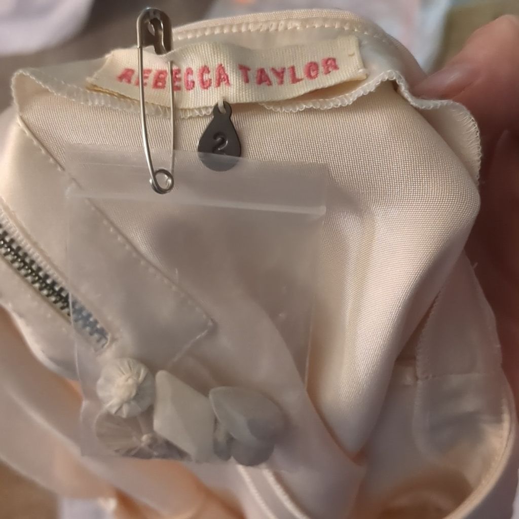 Rebecca Taylor Rebecca Taylor ivory silk blouse size 2 Size XS / US 0-2 / IT 36-38 - 3 Thumbnail