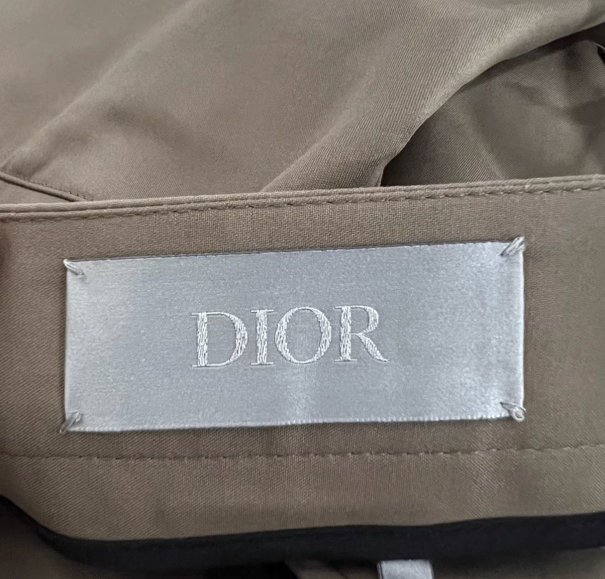 Dior Dior Khaki Dress Pants J41 Size US 32 / EU 48 - 3 Thumbnail