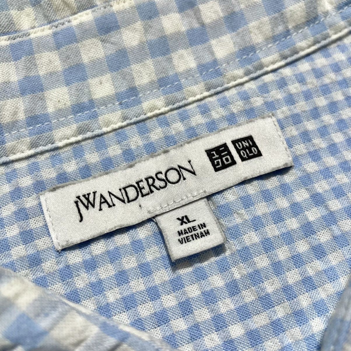 Japanese Brand Uniqlo X JW Anderson Square Motif Button Up Shirt Designer Size US XXL / EU 58 / 5 - 13 Thumbnail