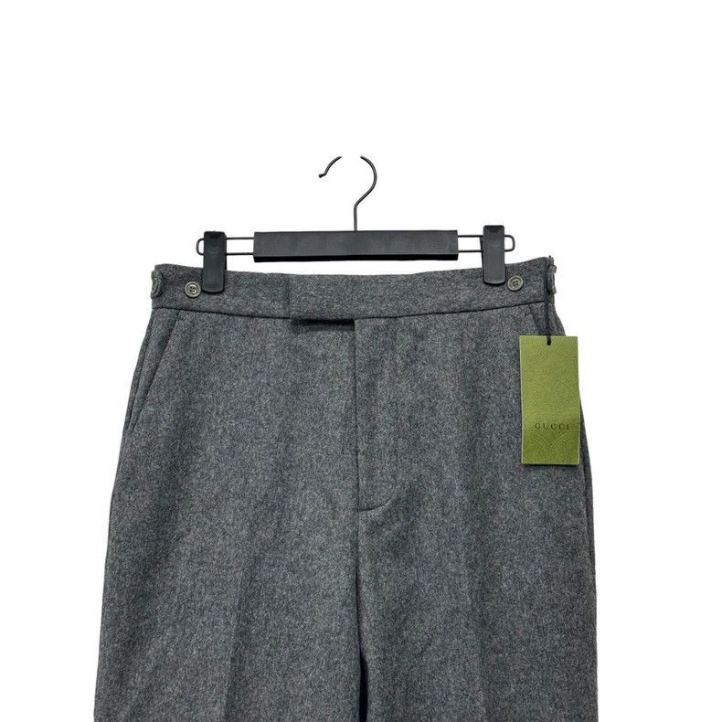 Gucci Gucci Gray Wool Trousers Size 44-2505 Size US 44 / EU 60 - 3 Thumbnail
