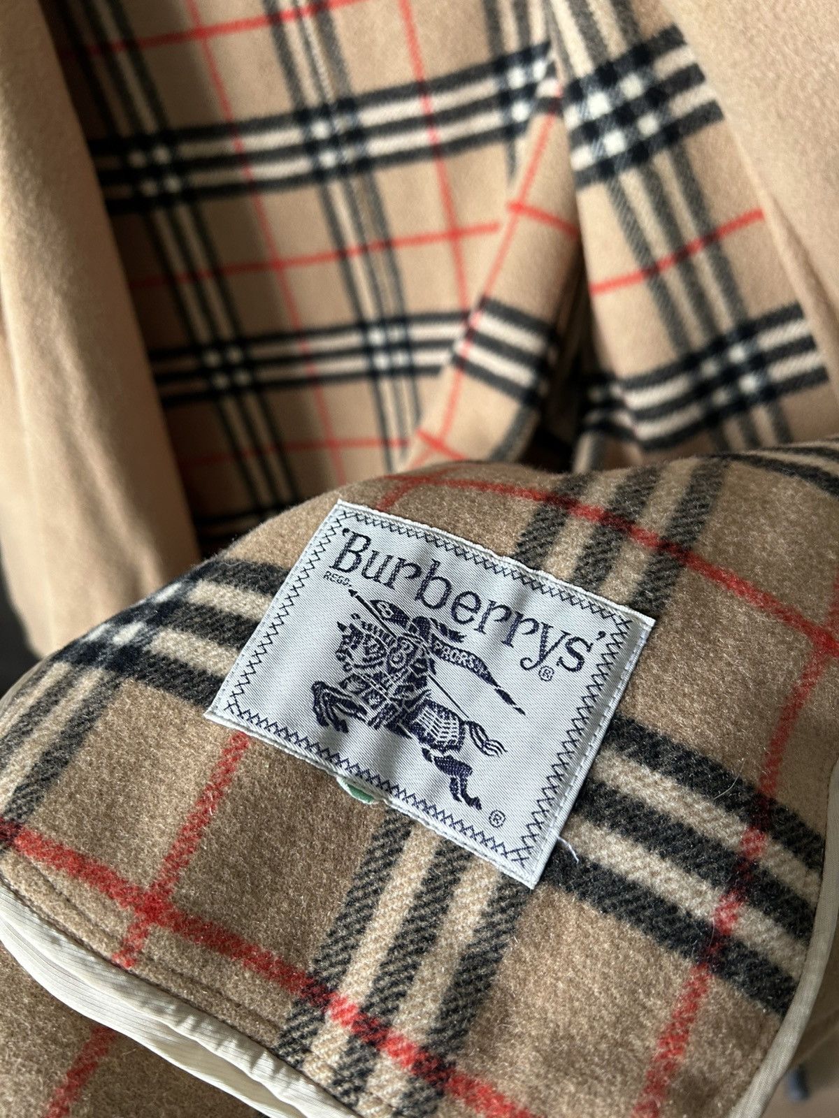 Burberry Burberry NovaCheck Wool Coat Size US L / EU 52-54 / 3 - 8 Thumbnail