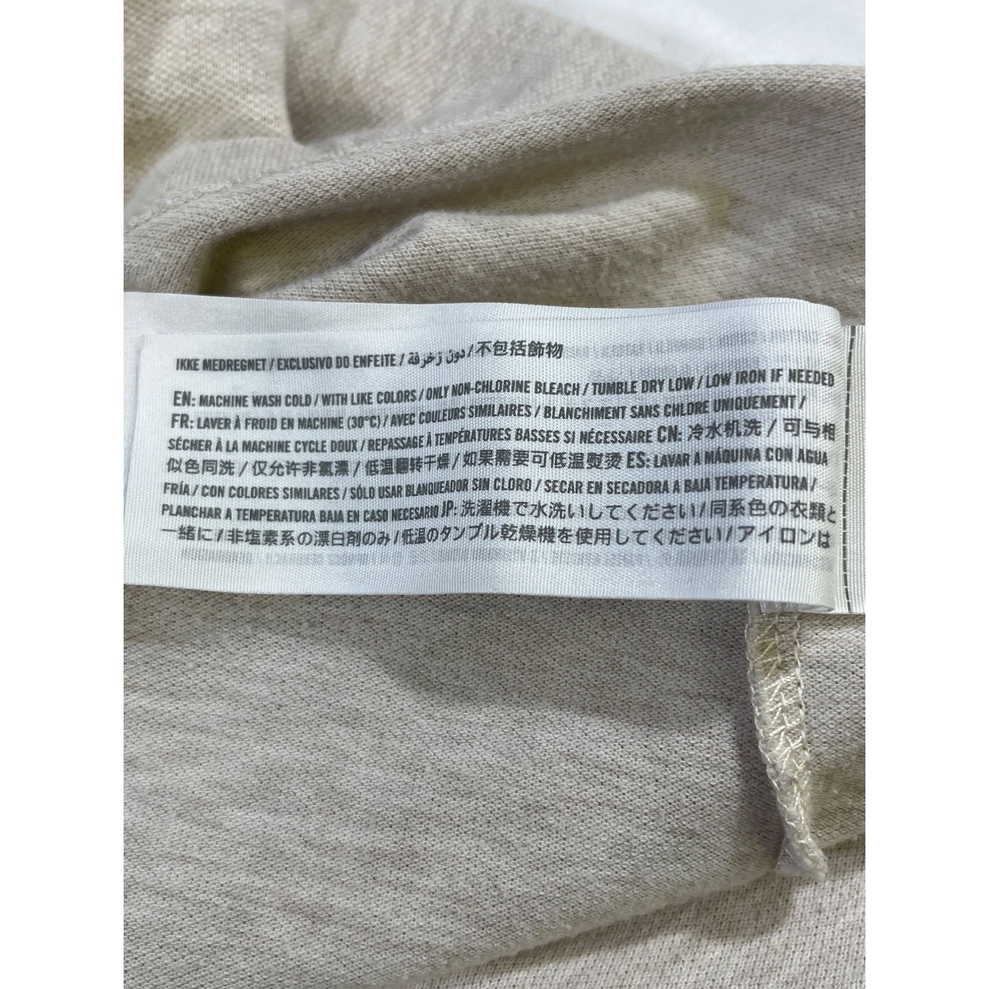 Hollister Holister California Mens Beige Stretch Polo Shirt Size L SKU Size US L / EU 52-54 / 3 - 6 Thumbnail