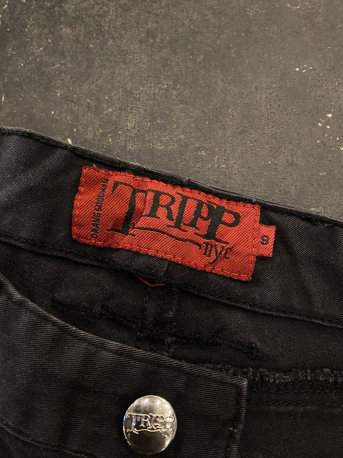 If Six Was Nine Tripp Nyc laced ifsixwasnine punk jeans Size US 32 / EU 48 - 8 Thumbnail