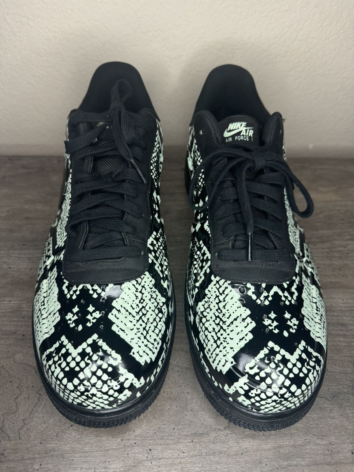 Nike Nike Air Force 1 Foamposite Pro Cup ‘Glow Snakeskin’ Size US 14 / EU 47 - 5 Thumbnail